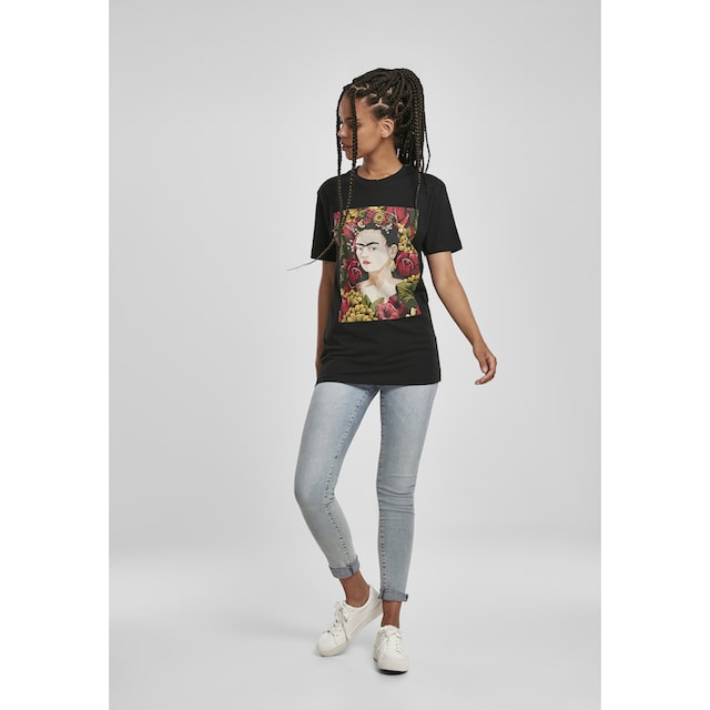 Merchcode Kurzarmshirt »Damen Ladies Frida Kahlo Portrait Tee«, (1 tlg.)  online kaufen | BAUR