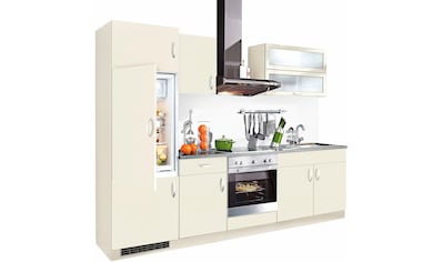 wiho Küchen Küchenzeile »Amrum«, mit E-Geräten, Breite 270 cm kaufen