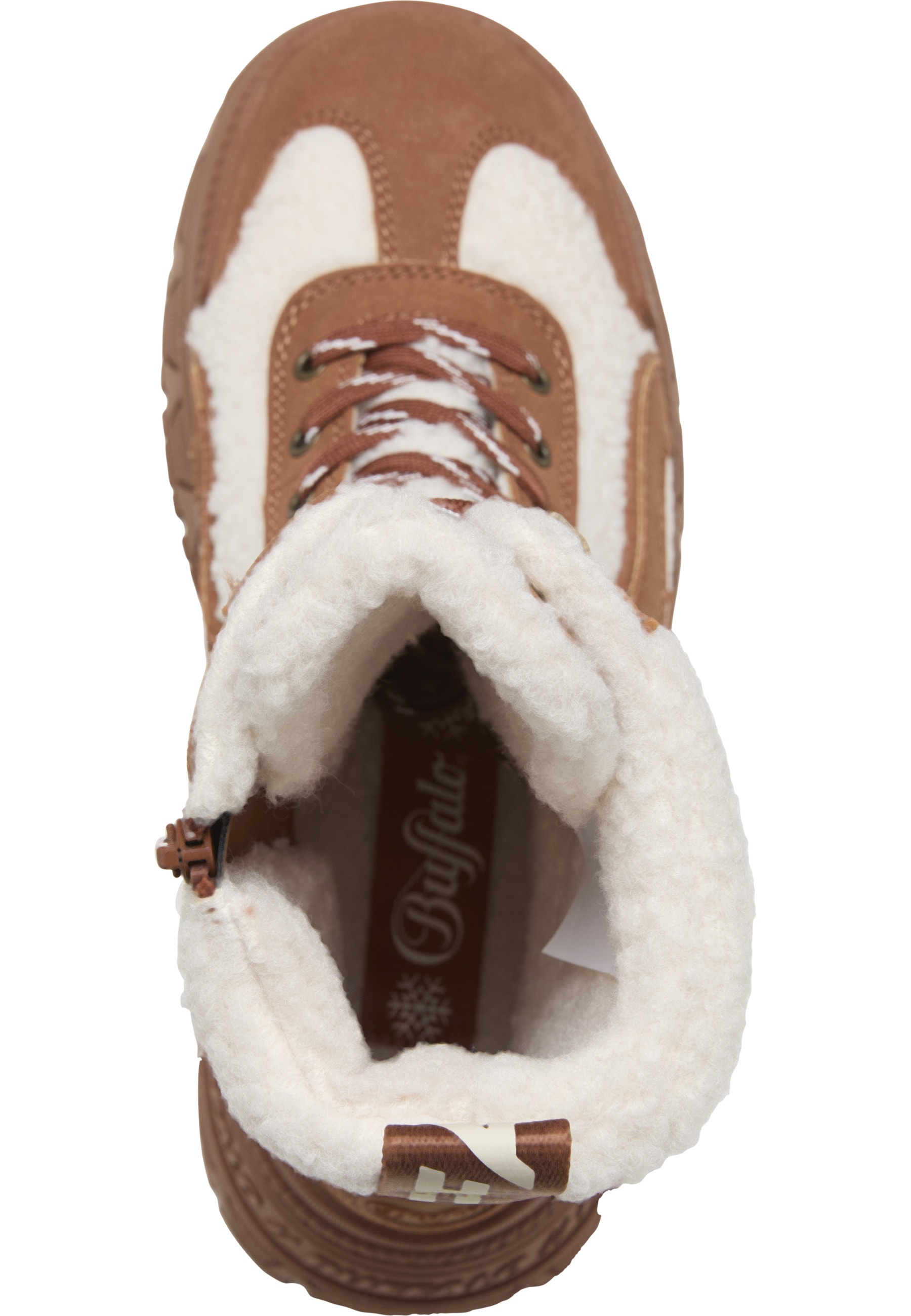 Buffalo Stiefel »Buffalo FUSION COM HI WARM - VEGAN NUBUCK/FUR«