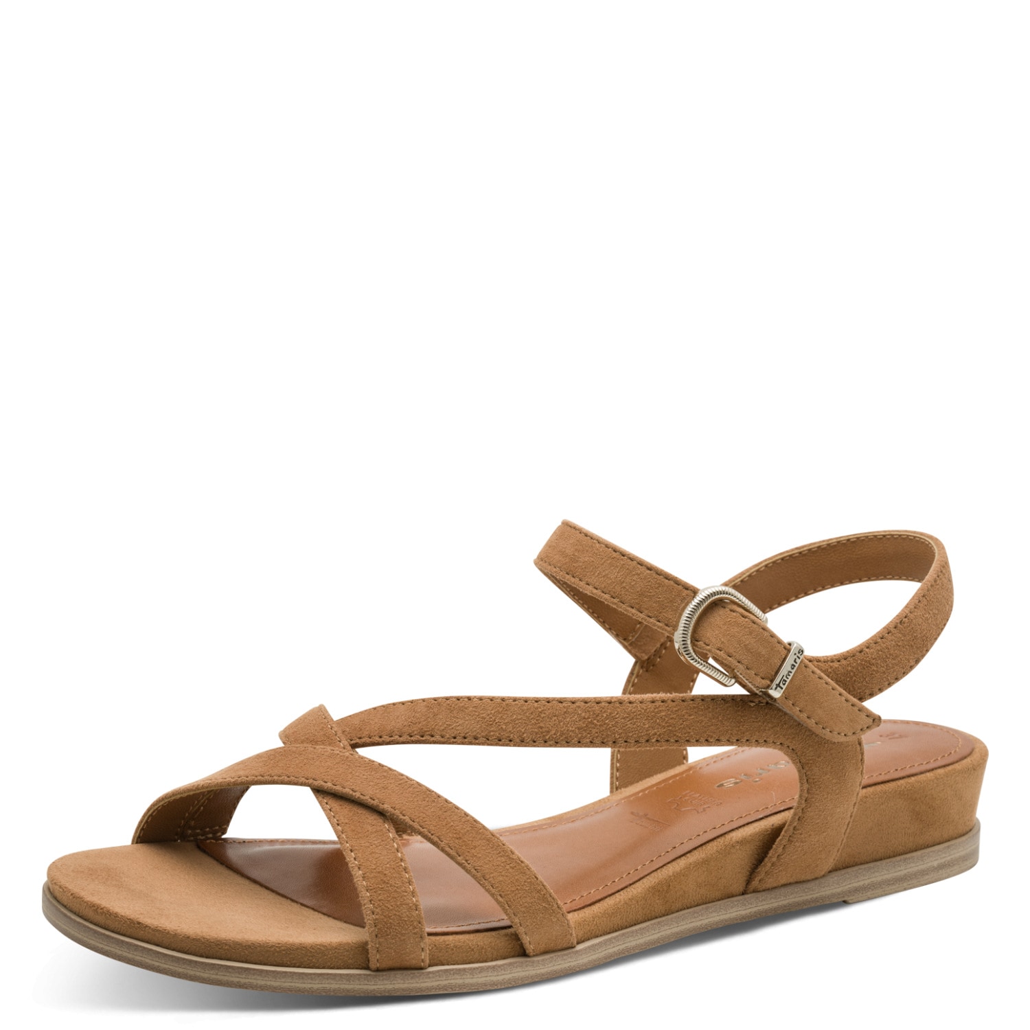 Tamaris Riemchensandale  Sommerschuh, Sandalette mit praktischem Klettverschluss