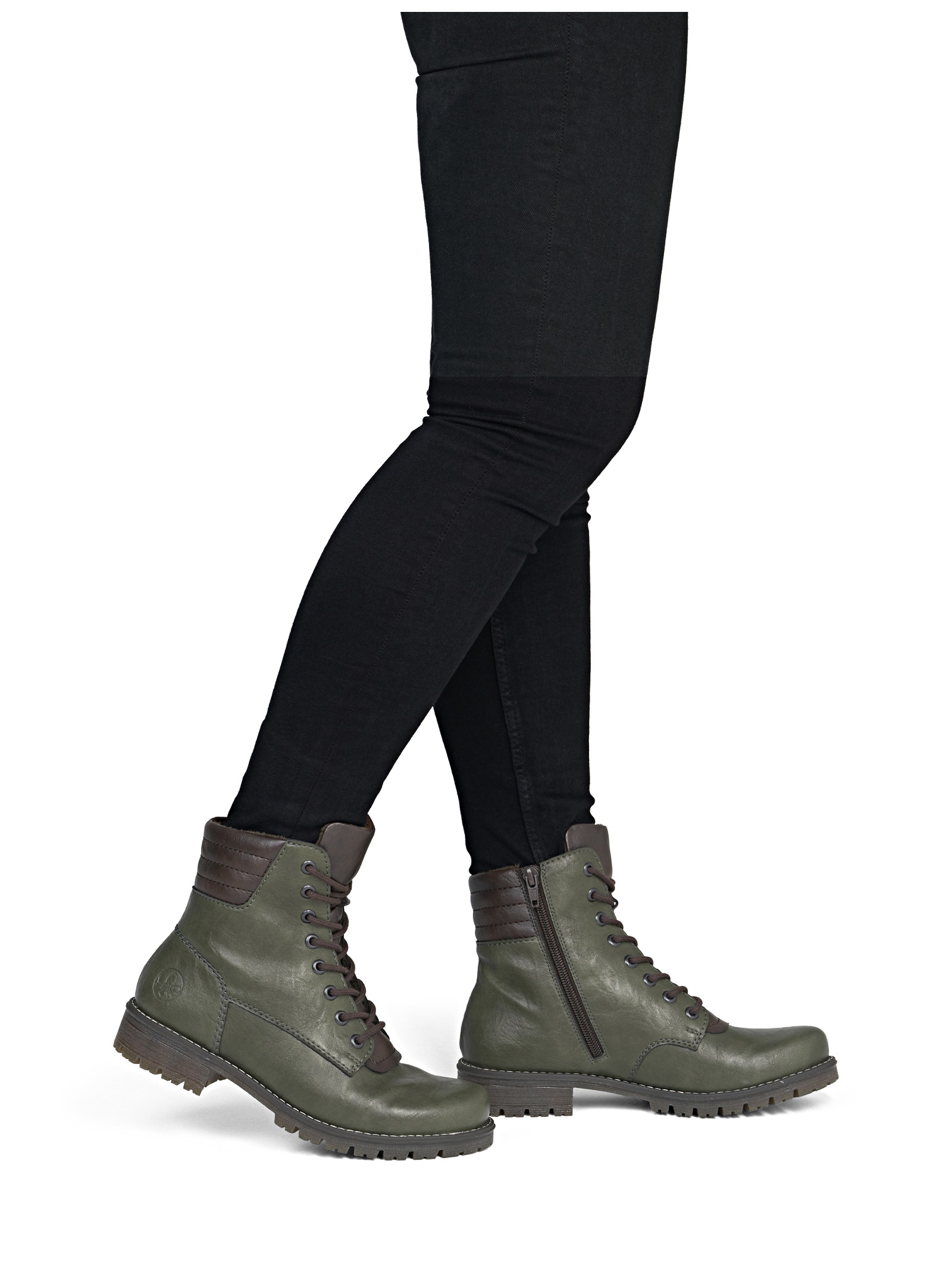Rieker Schnürstiefelette »Rieker Stiefelette Lederimitat«