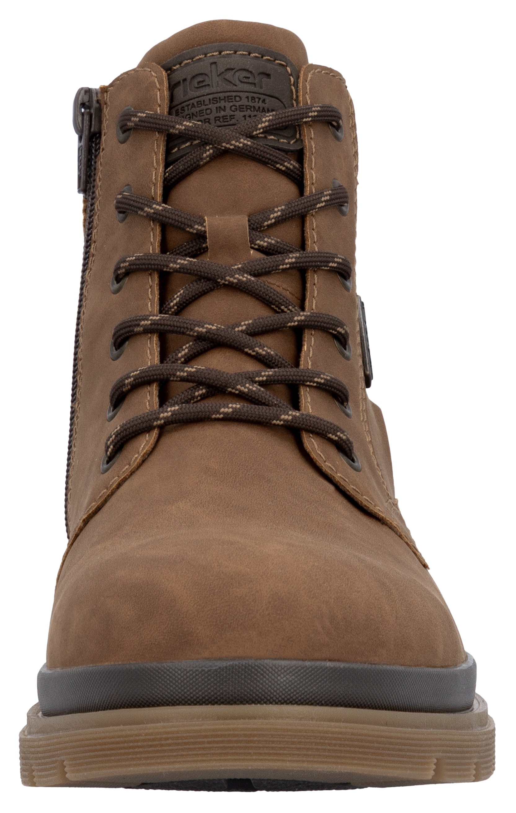 Rieker Winterstiefelette, Winterboots, Schnürboots mit Innenreißverschluss und RiekerTex