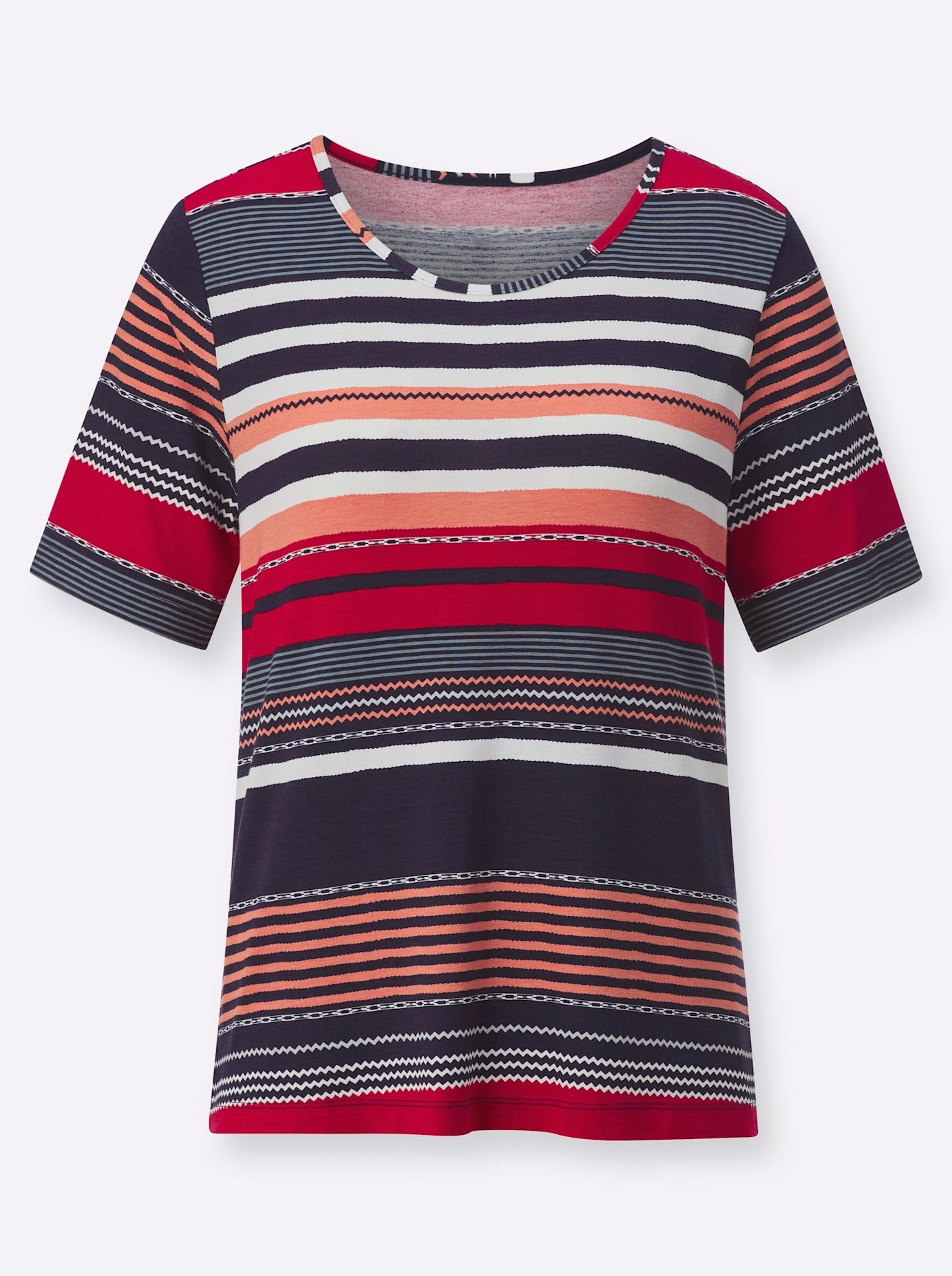 Casual Looks Kurzarmshirt »Kurzarm-Shirt«, (1 tlg.)