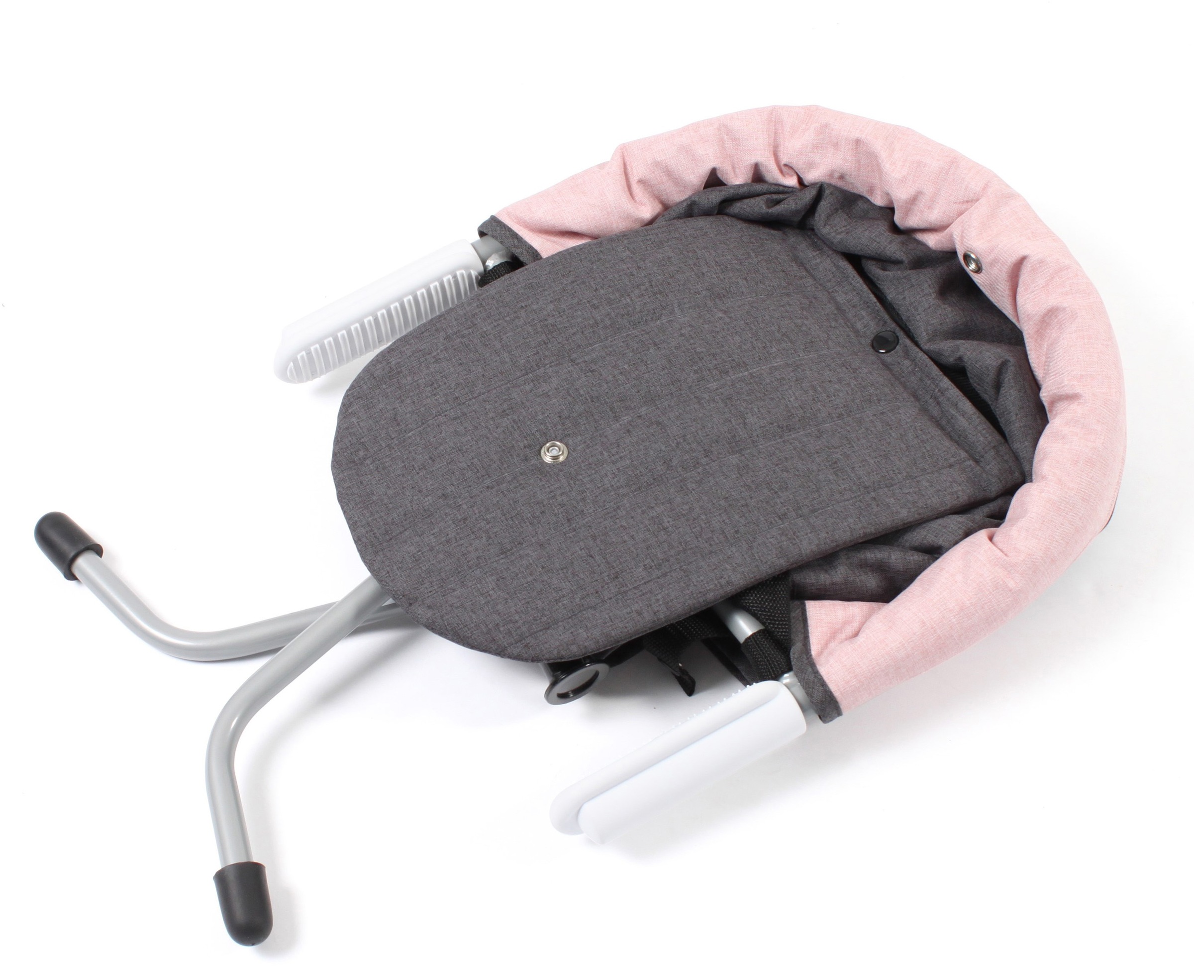 CHIC4BABY Tischsitz "Relax, Melange Rosa" platzsparend zusammenfaltbar günstig online kaufen