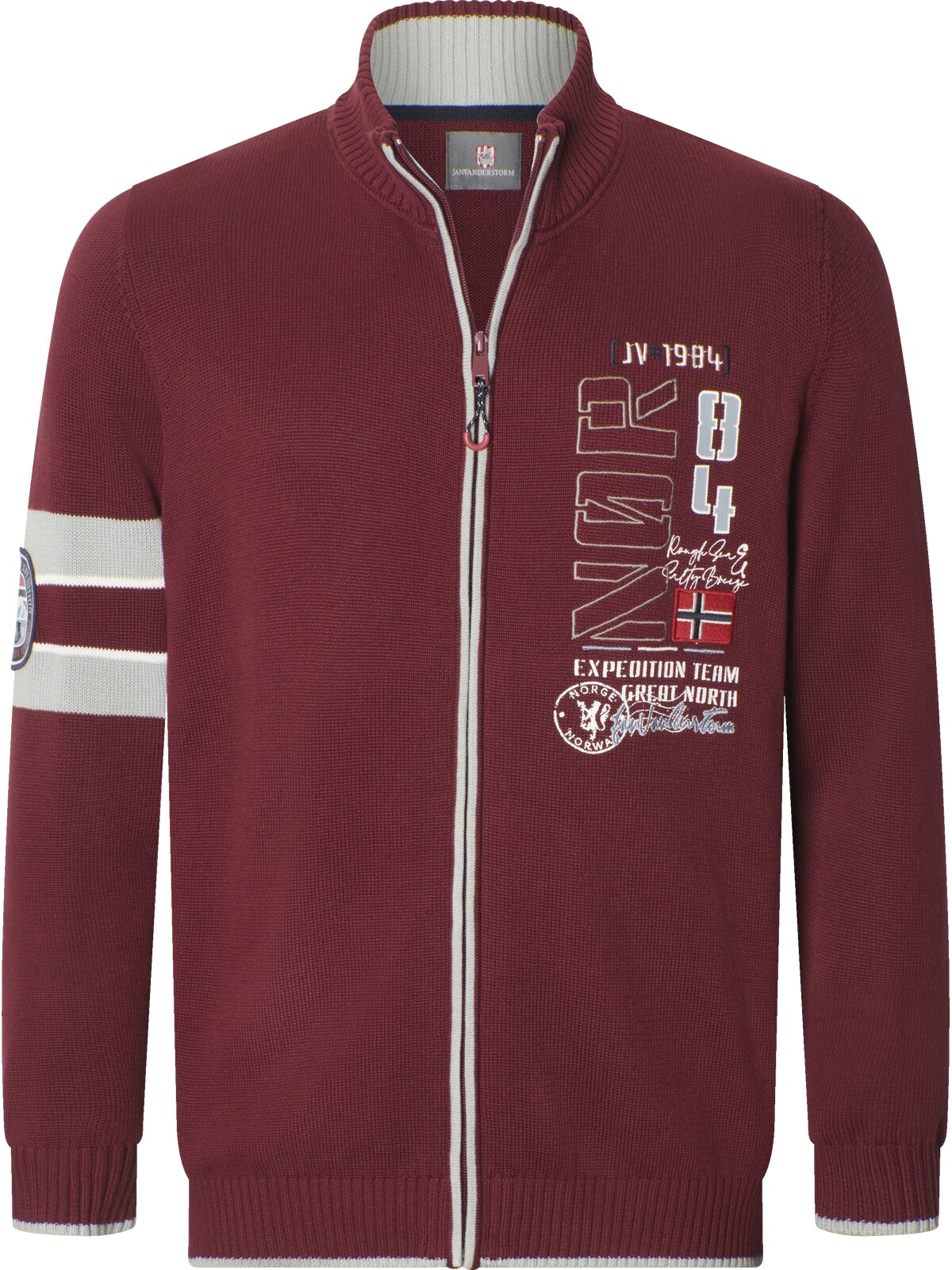 Jan Vanderstorm Strickjacke »Strickjacke ROLUF«