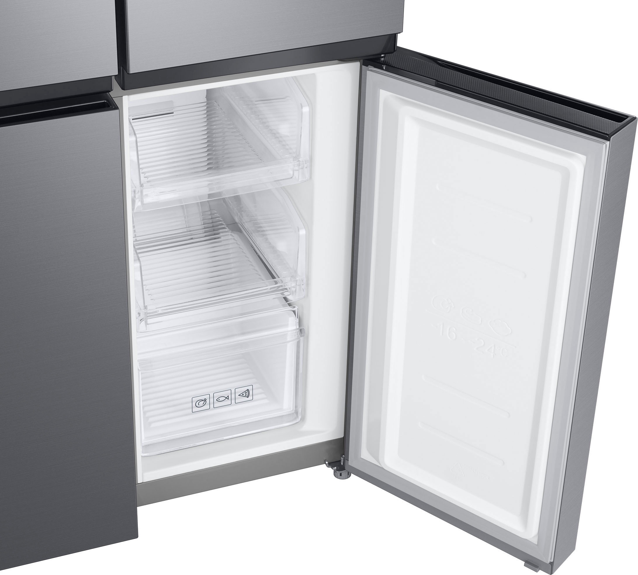 Samsung French Door »RF48A400E«, RF48A400EM9, 179,3 cm hoch, 83,3 cm breit