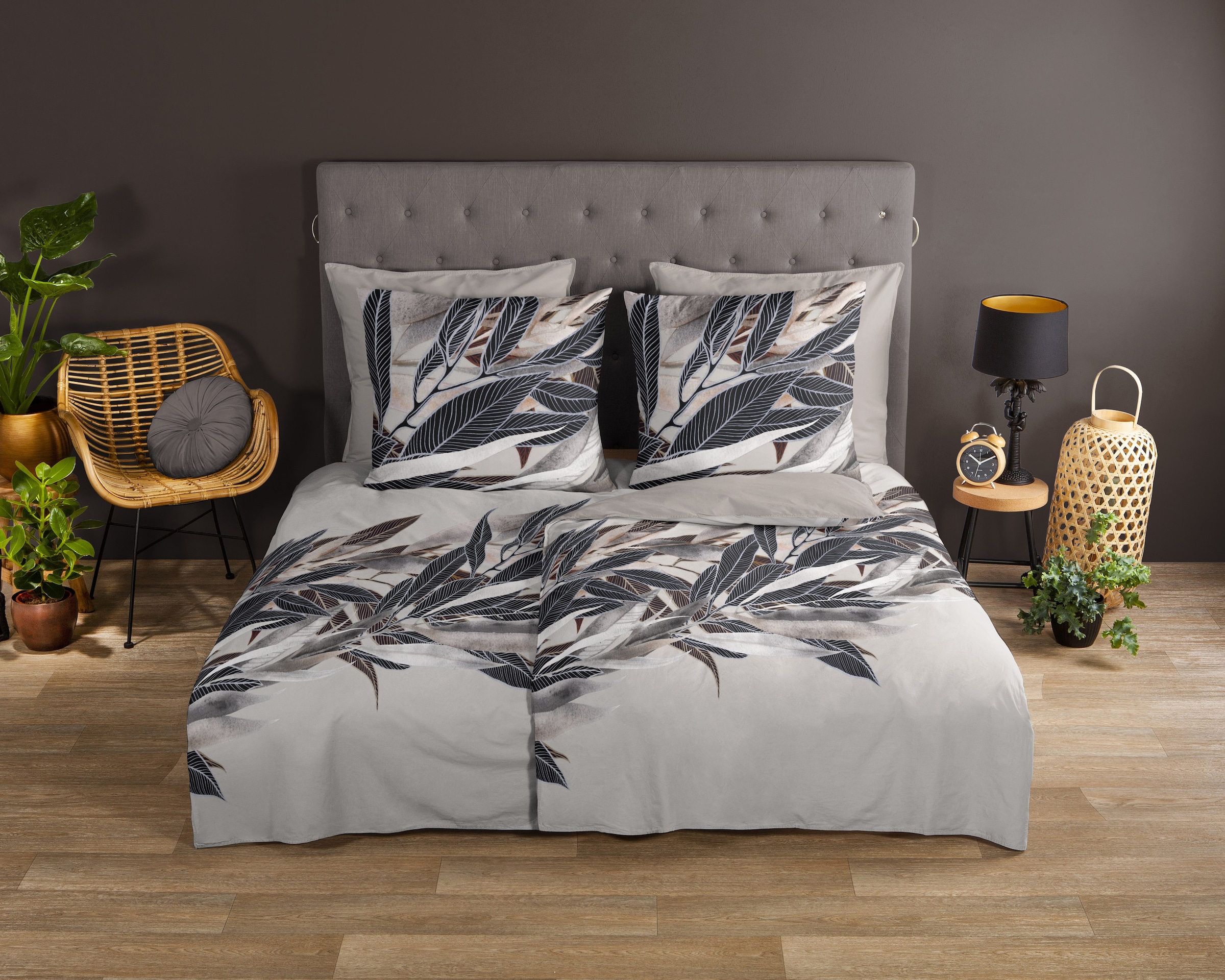good morning Wendebettwäsche "Gisele" 3 Stk. tlg. 100% Baumwolle, Renforcé, günstig online kaufen