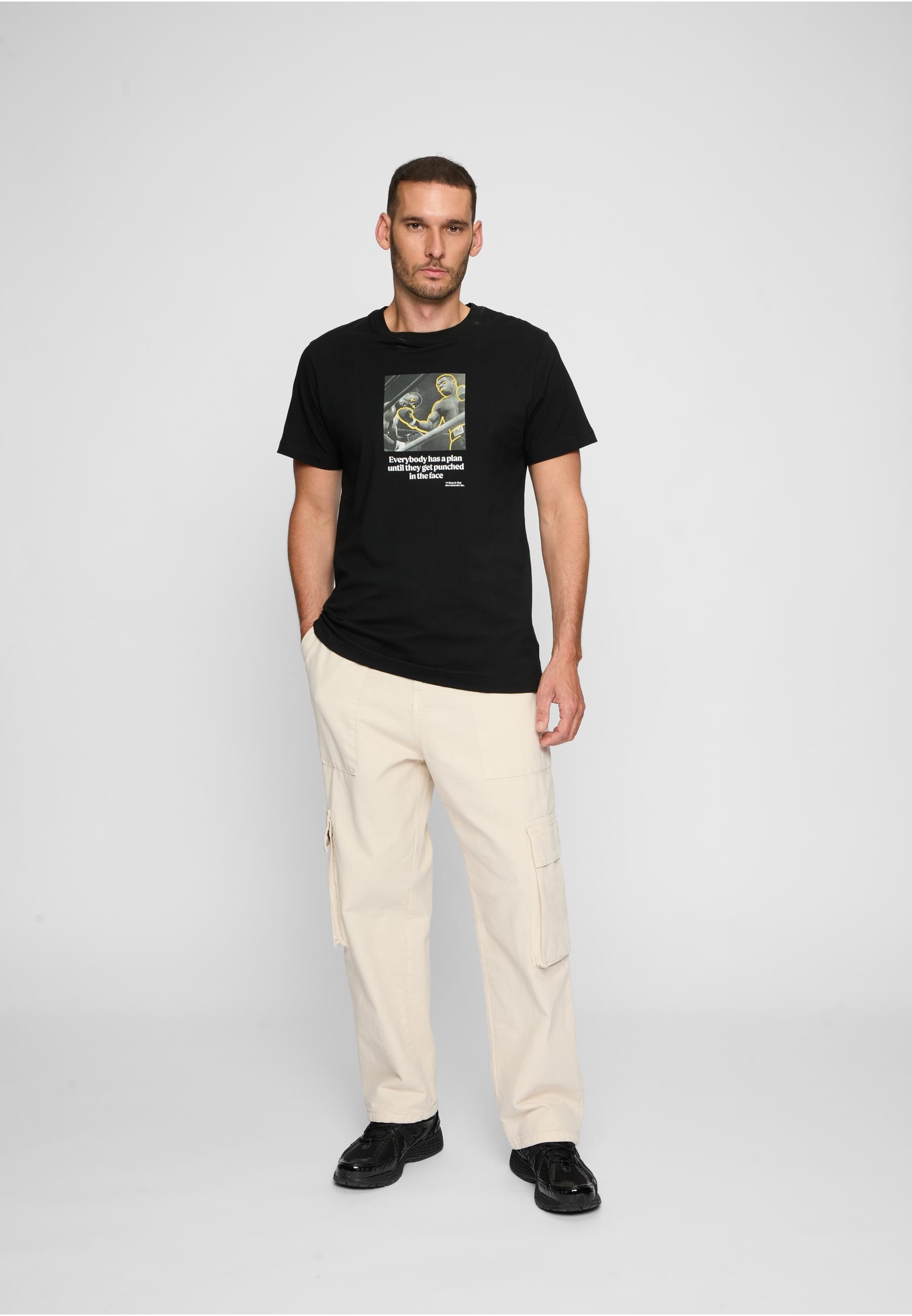 MisterTee T-Shirt »MisterTee Herren In The Face Tee«, (1 tlg.)