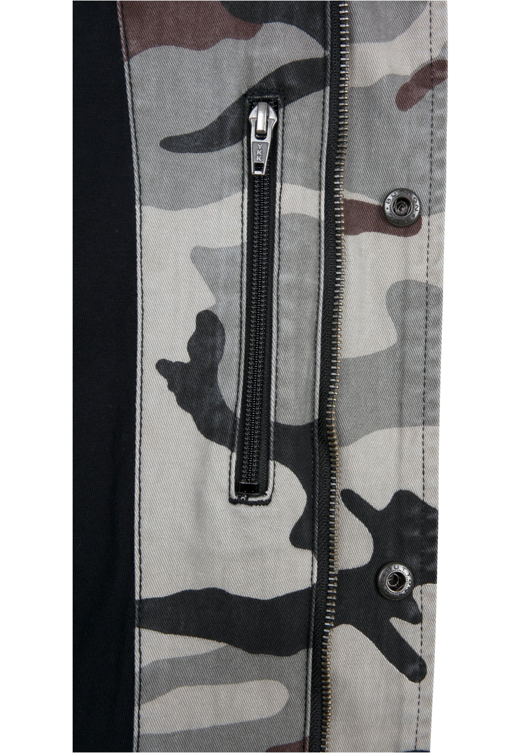 URBAN CLASSICS Allwetterjacke »Urban Classics Herren Camo Cotton Coach Jacket«, (1 St.), ohne Kapuze
