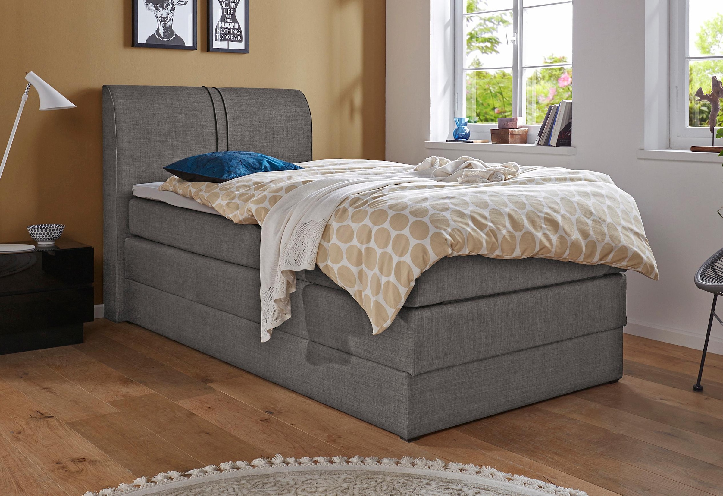 hapo Boxspringbett mit Bettkasten günstig online kaufen