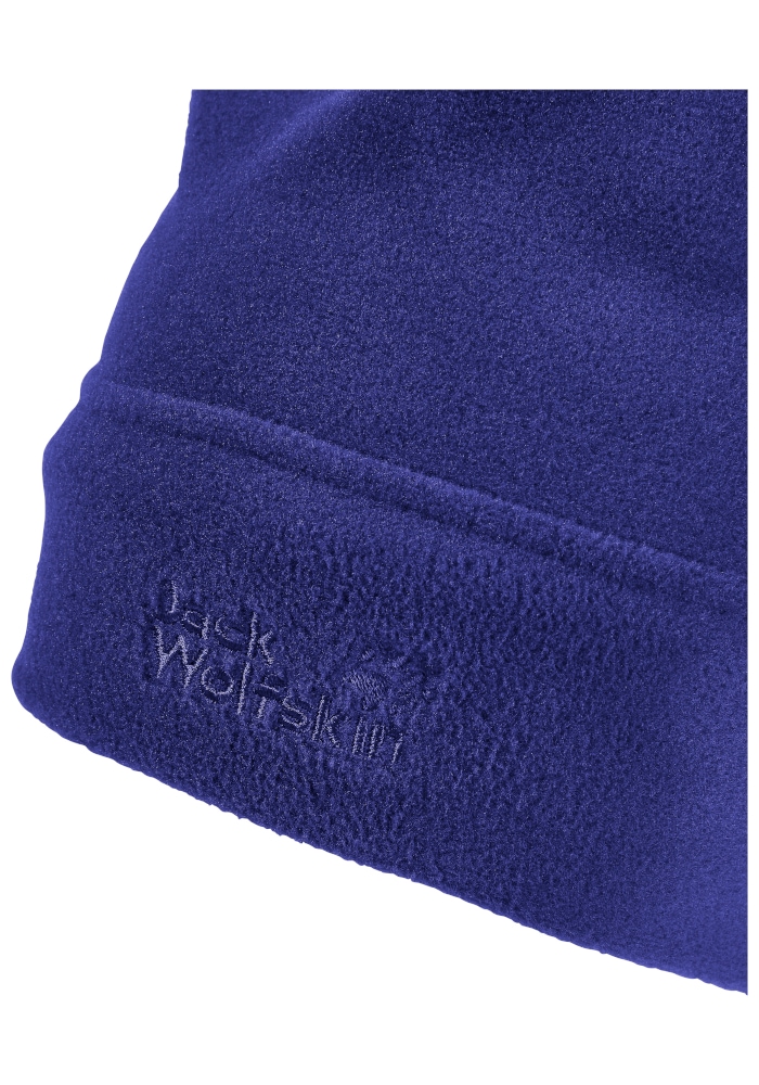 Jack Wolfskin Beanie »REAL STUFF BEANIE« Fleecemütze, leicht, aus recycelten Materialien