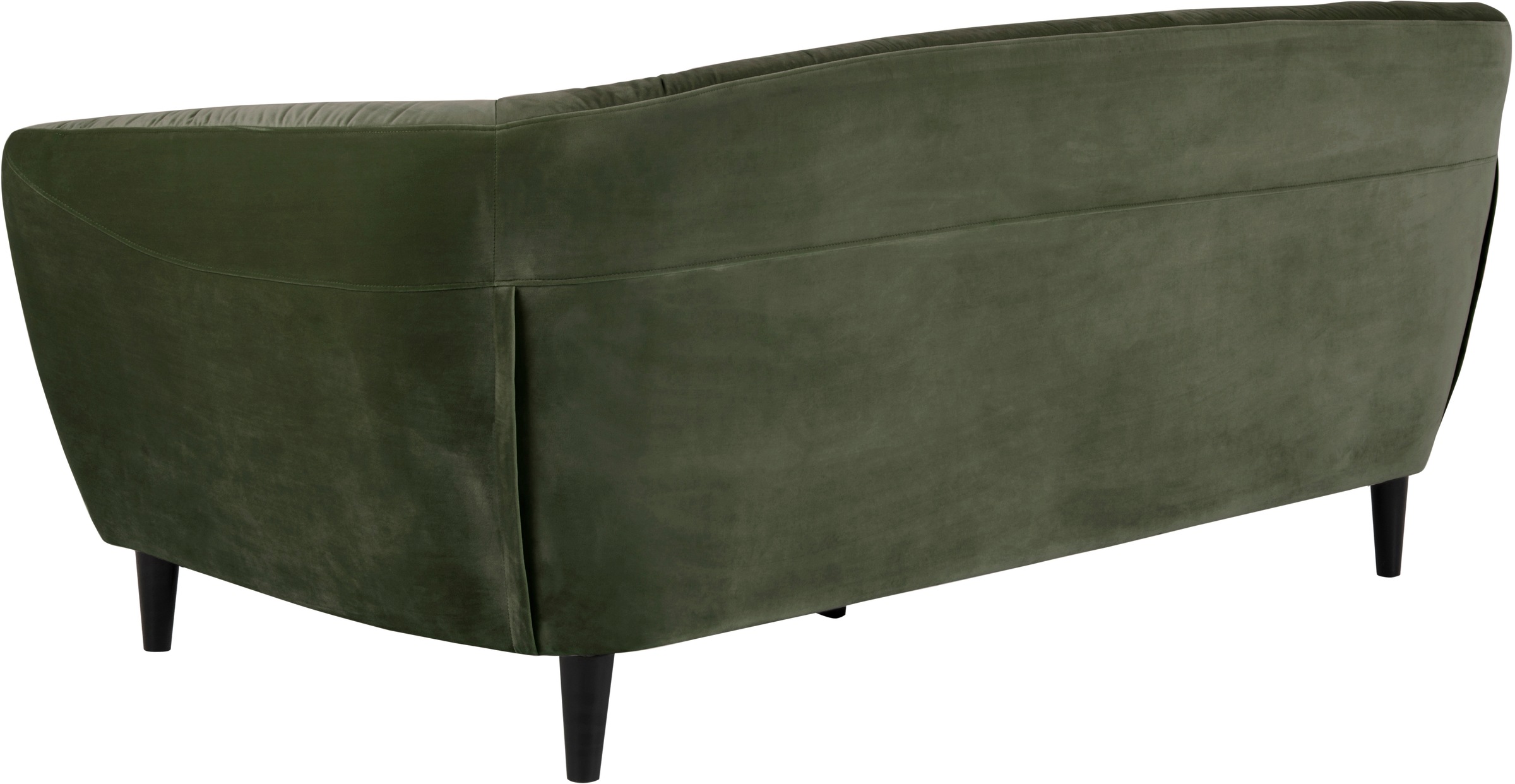 ACTONA GROUP 3-Sitzer »Ria Couch, Sofa,«, Samtstoff, Massivholz-Beine, Taschenfederkern, Tufting, mit Armlehnen