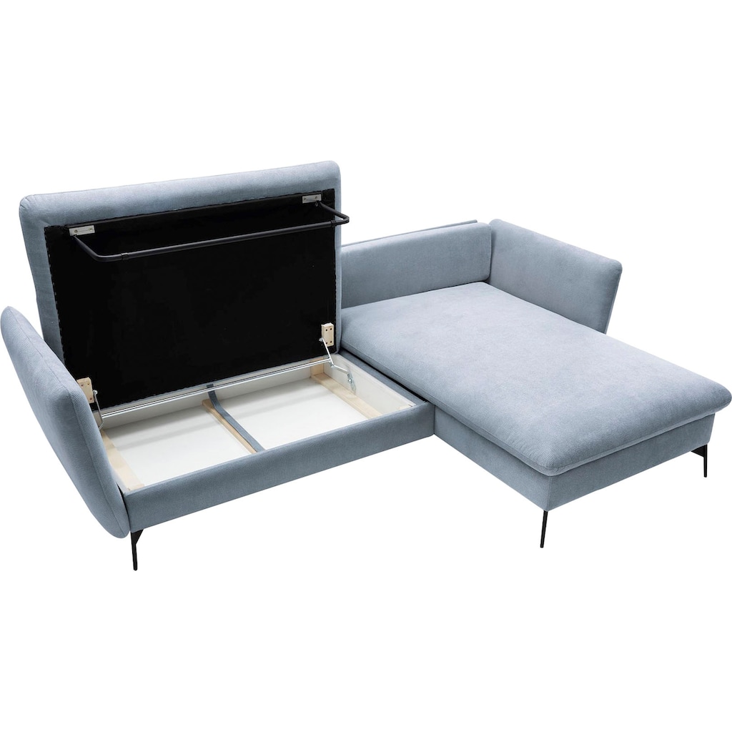 andas Ecksofa »LIVORNO,258 cm, L-Form,«