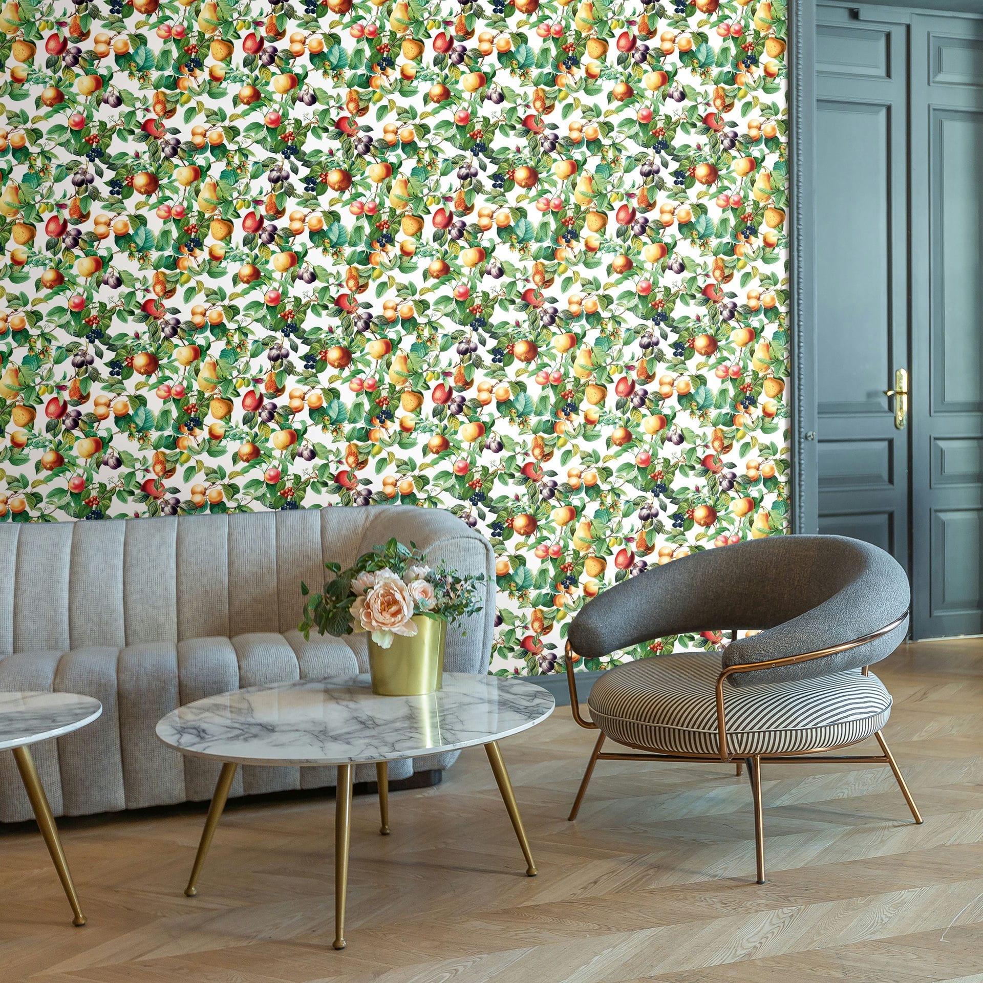 Marburg Vliestapete "Nova Loft" floral für Wohnzimmer Schlafzimmer Küche
