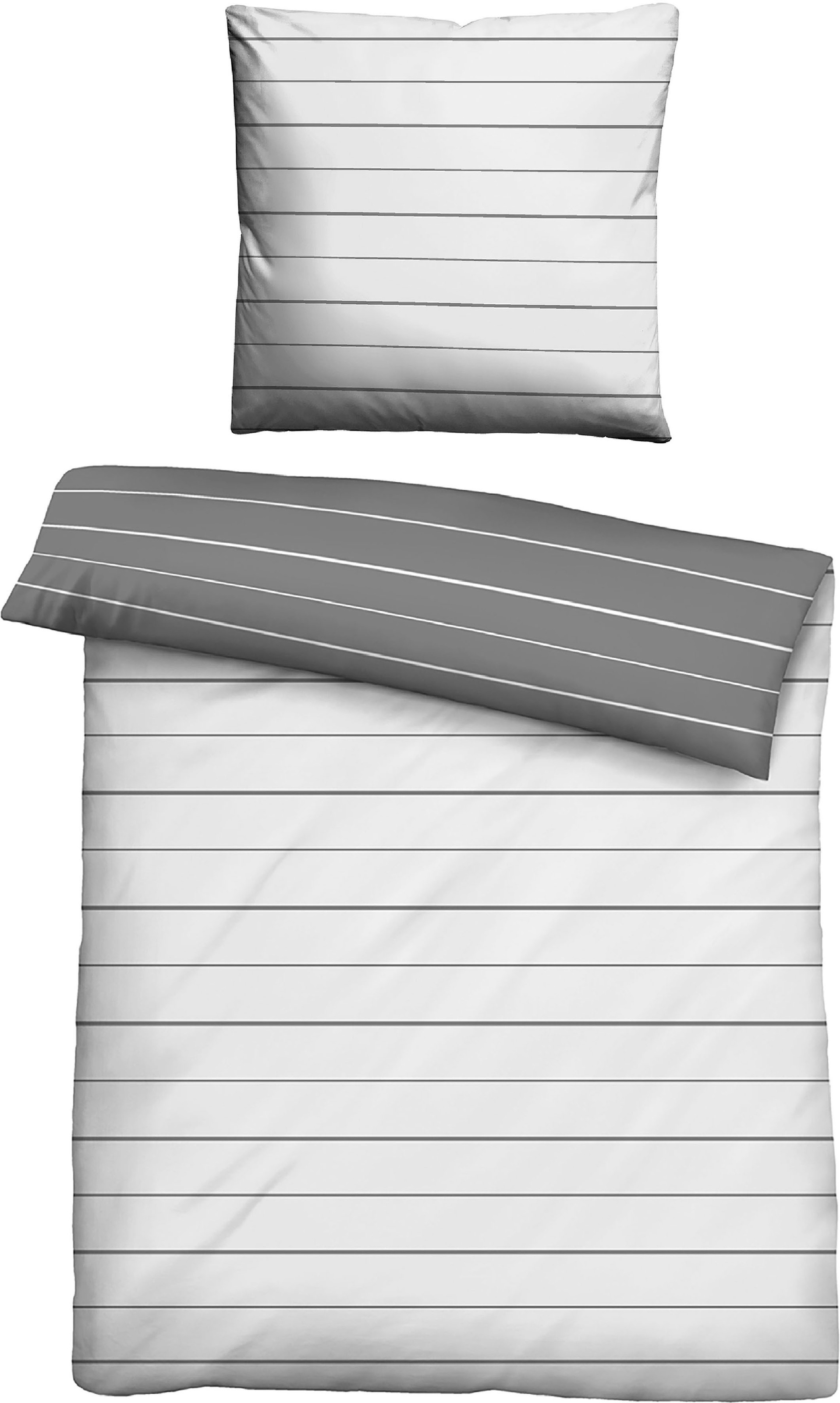 Biberna Wendebettwäsche "Combinate in Gr. 135x200, 155x220 oder 200x200 cm" günstig online kaufen