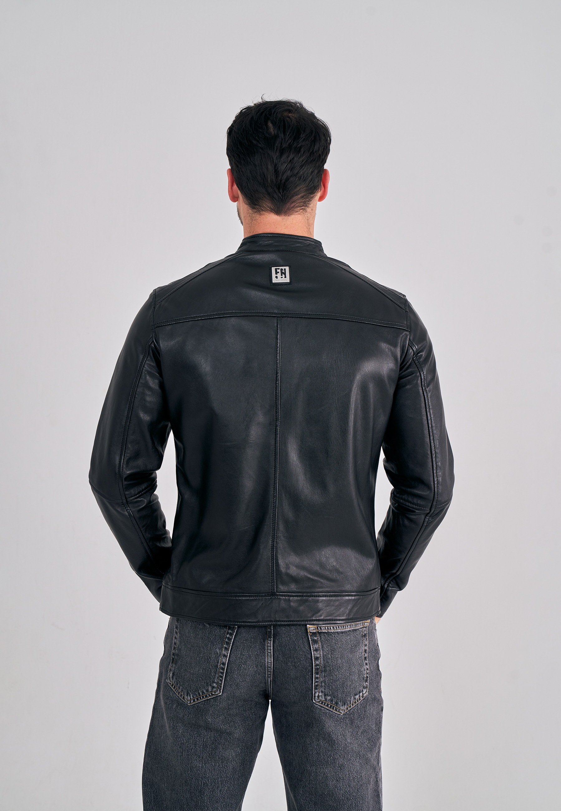 Thumbnail - Freaky Nation Lederjacke "Lucky Jim-FN"