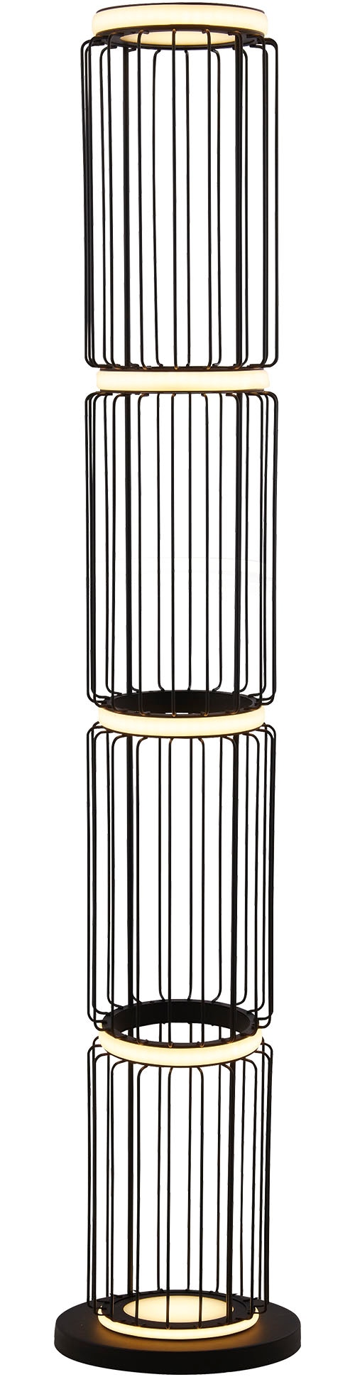Searchlight LED Stehlampe »Stehlampe Circolo, 1-flammig«, 1 flammig, Leuchtmittel LED-Modul | LED fest integriert, Elegante Optik