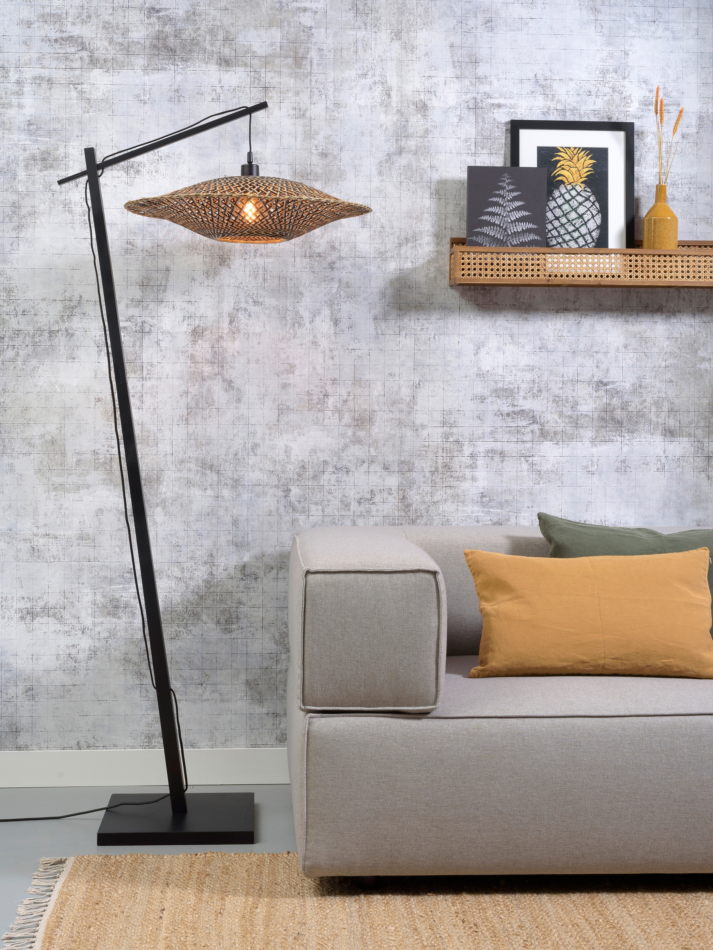 GOOD&MOJO Stehlampe »Bali«, Leuchtmittel E27 | ohne Leuchtmittel