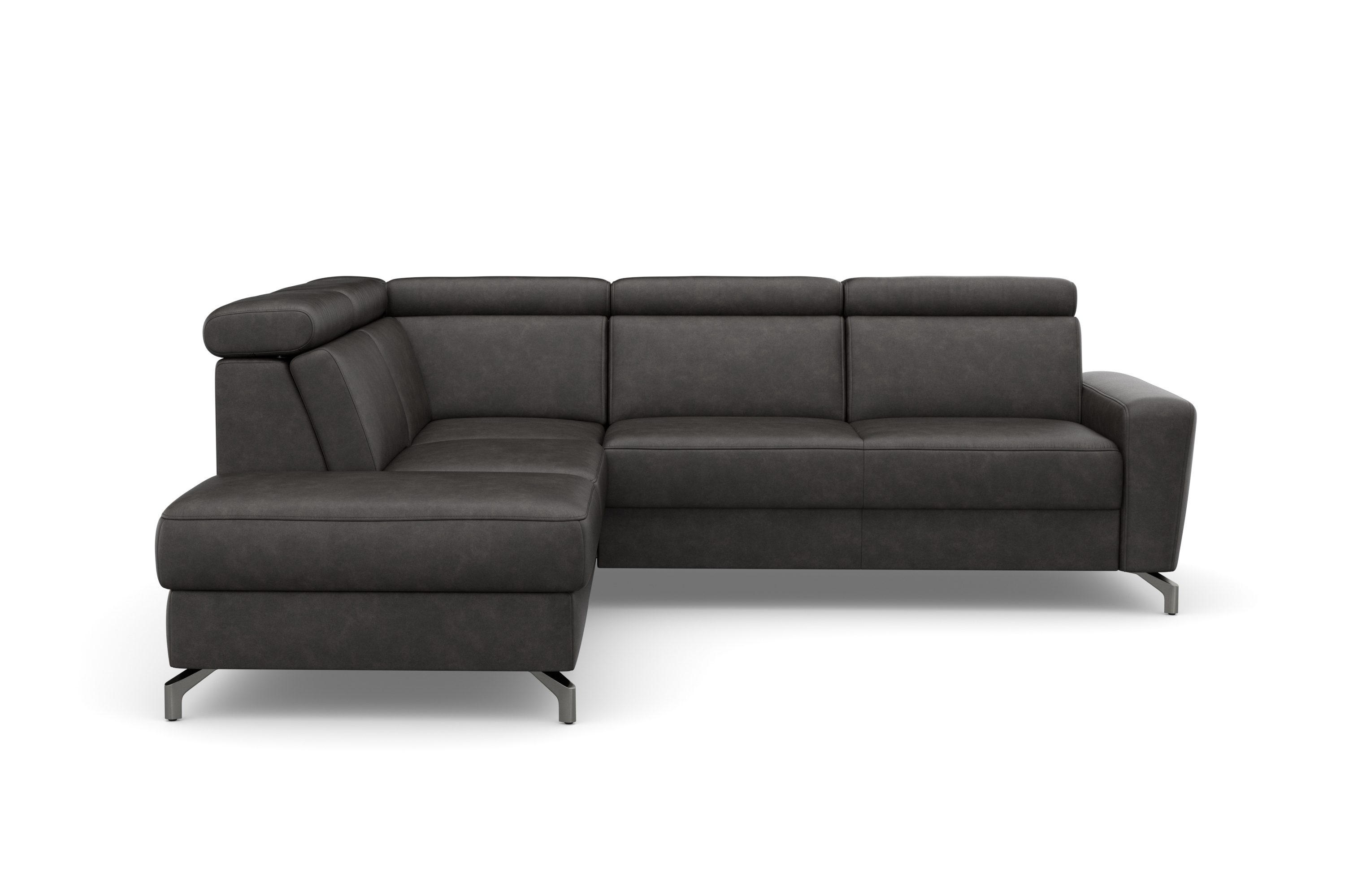 sit&more Ecksofa "Scarlett L-Form" inklusive Kopfteilverstellung, optional Schlaffunktion & Bettkasten