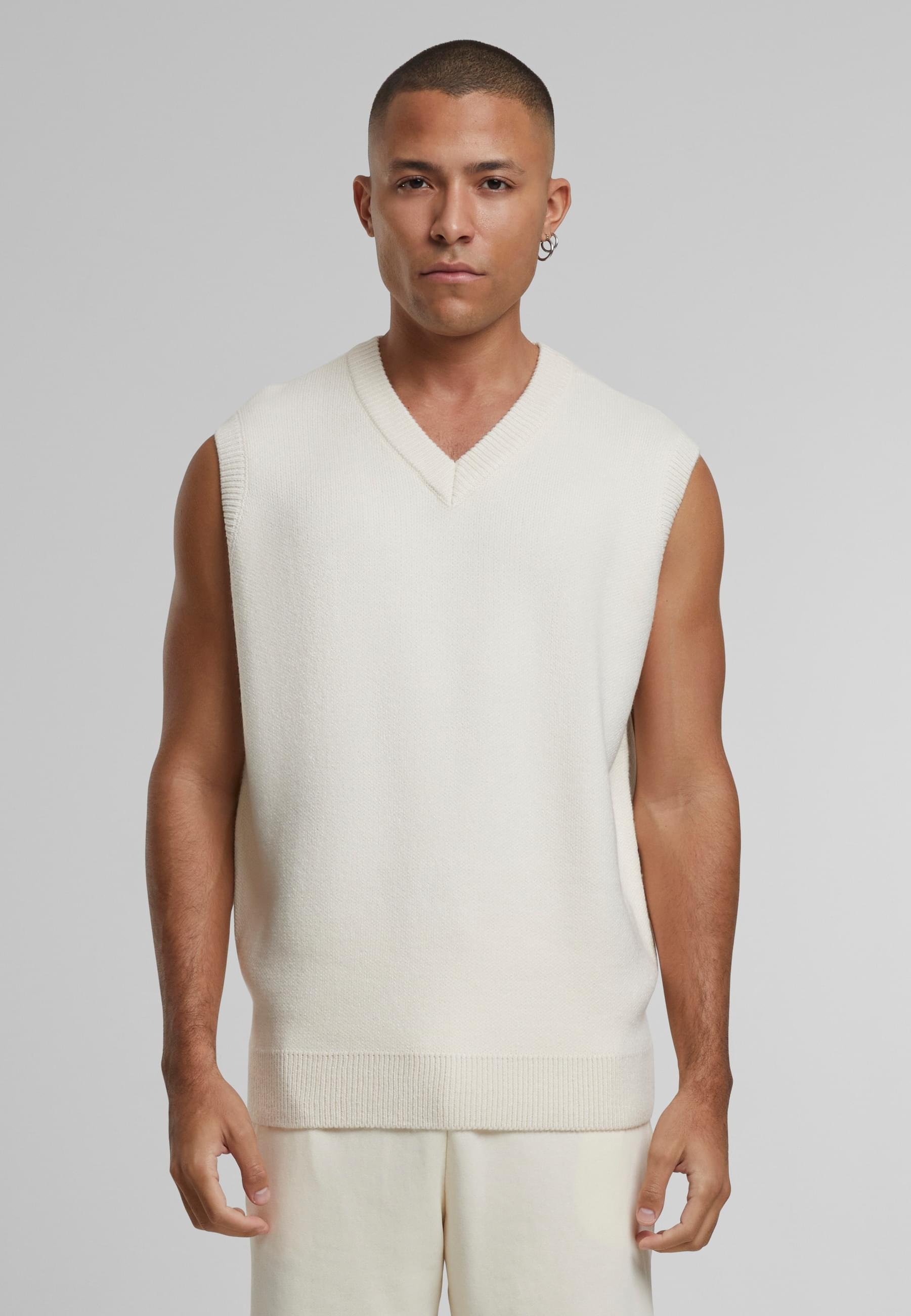 URBAN CLASSICS Steppweste »Urban Classics Knitted Vest«, (1 tlg.)
