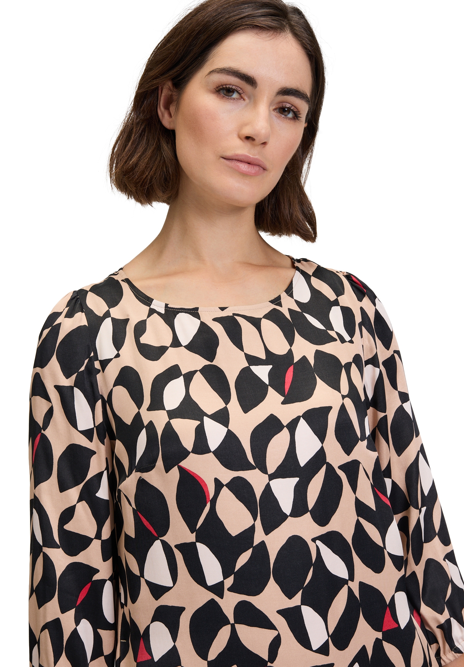 Betty&Co Sommerkleid »Betty & Co Damen Sommerkleid Freizeitkleid mit Reißverschluss«, Reißverschluss