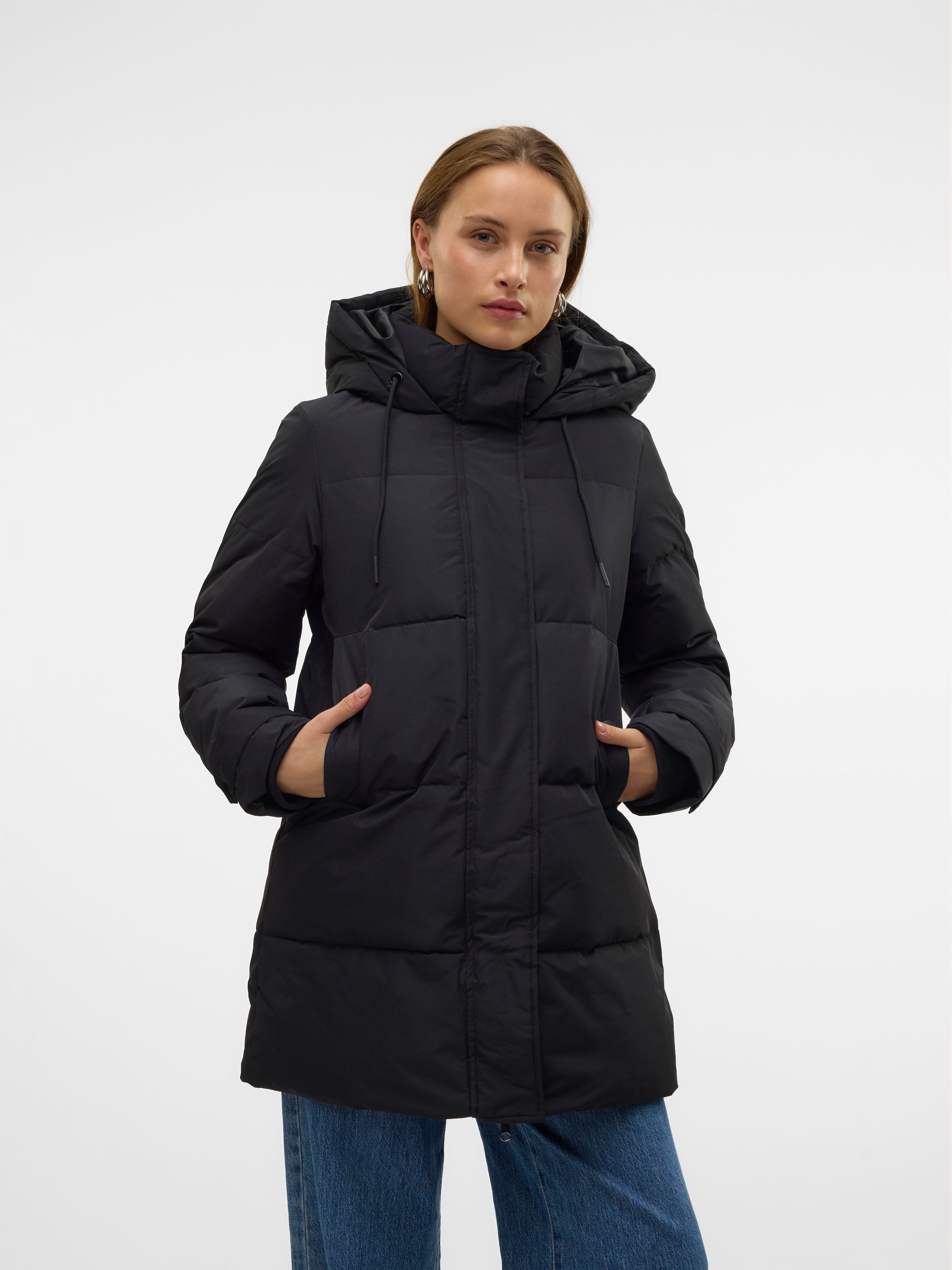 Vero Moda Steppjacke "VMLEONIELEA DOWN JACKET NOOS GA", mit Kapuze