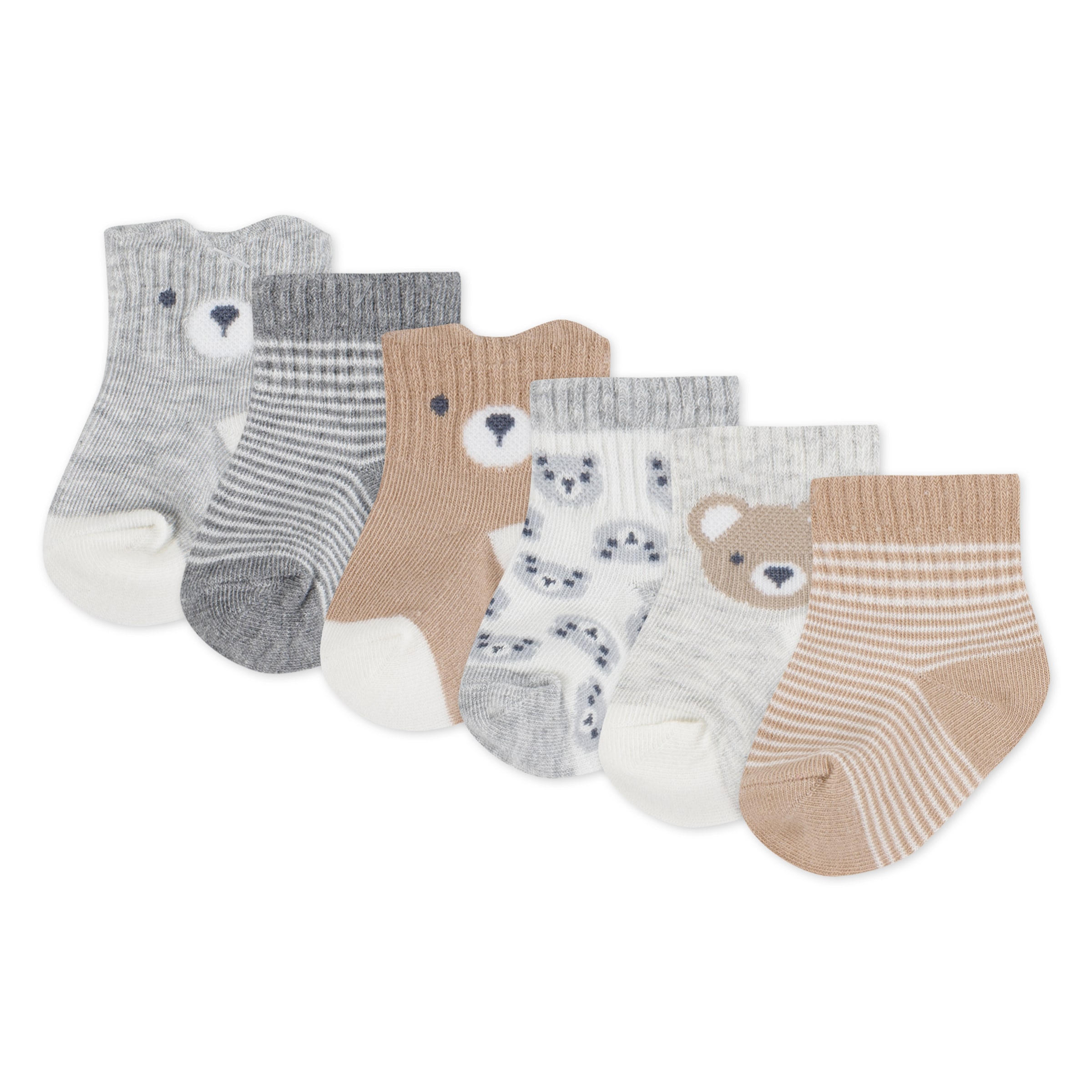 HUGGIES babywear Socken "HGHB 6PK SOCK" Packung, 6 Paar tlg. mit Stickereie günstig online kaufen