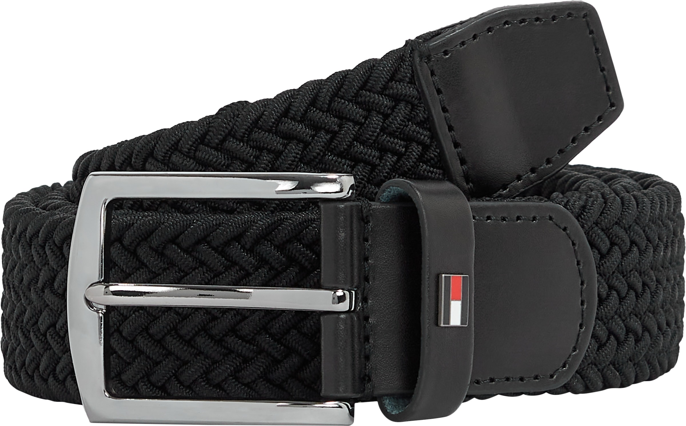Tommy Hilfiger Flechtgürtel "DENTON ELASTIC 3,5 cm breit" Größenverstellbar günstig online kaufen