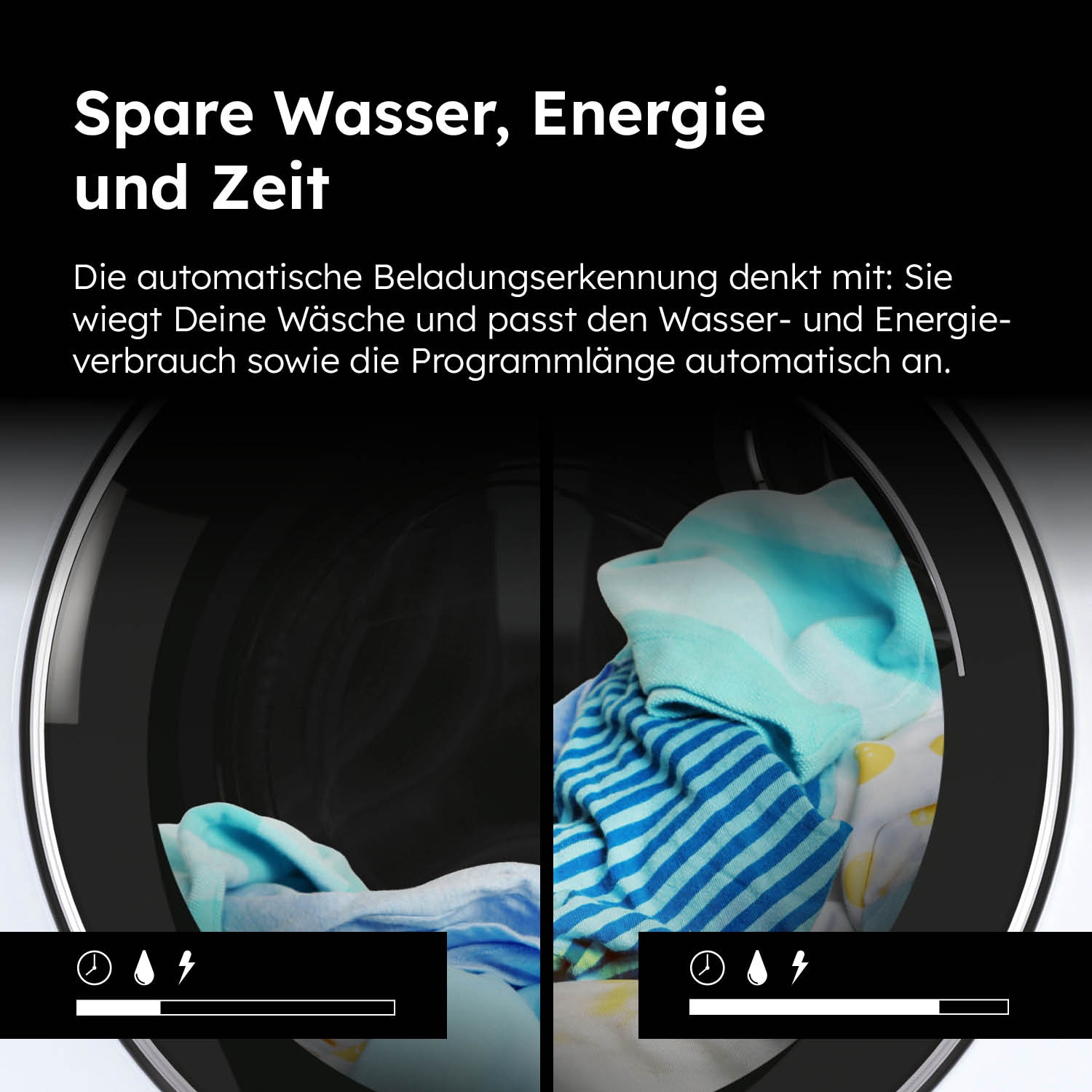 Haier Waschmaschine »HW80-B14959EU1«, 8 kg, 1400 U/min, 8 kg, 1400 U/min, Flüsterleiser Motor, Antibakterielle Technologie