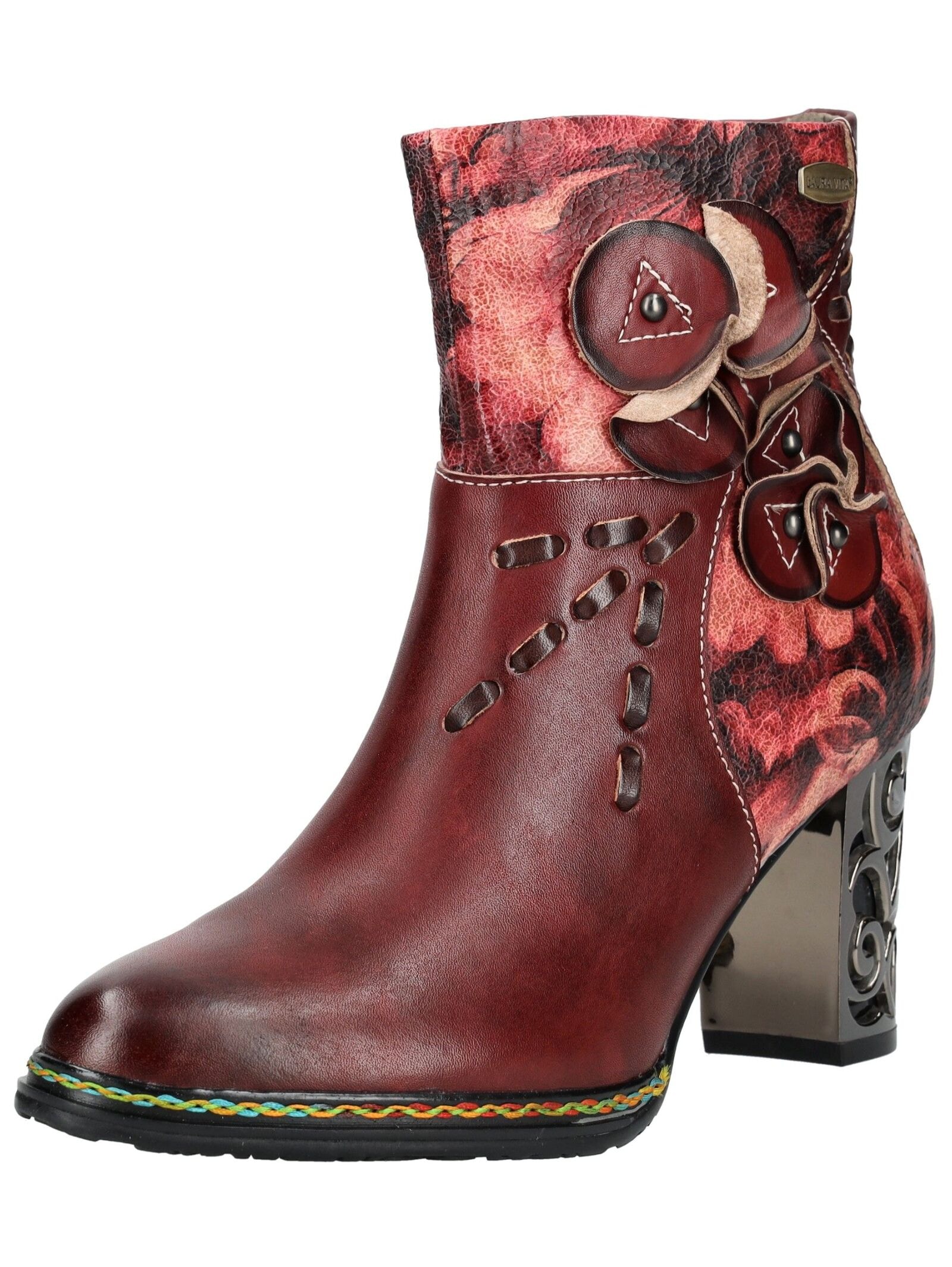 LAURA VITA Stiefelette "LAURA VITA Stiefelette Leder/Textil" günstig online kaufen