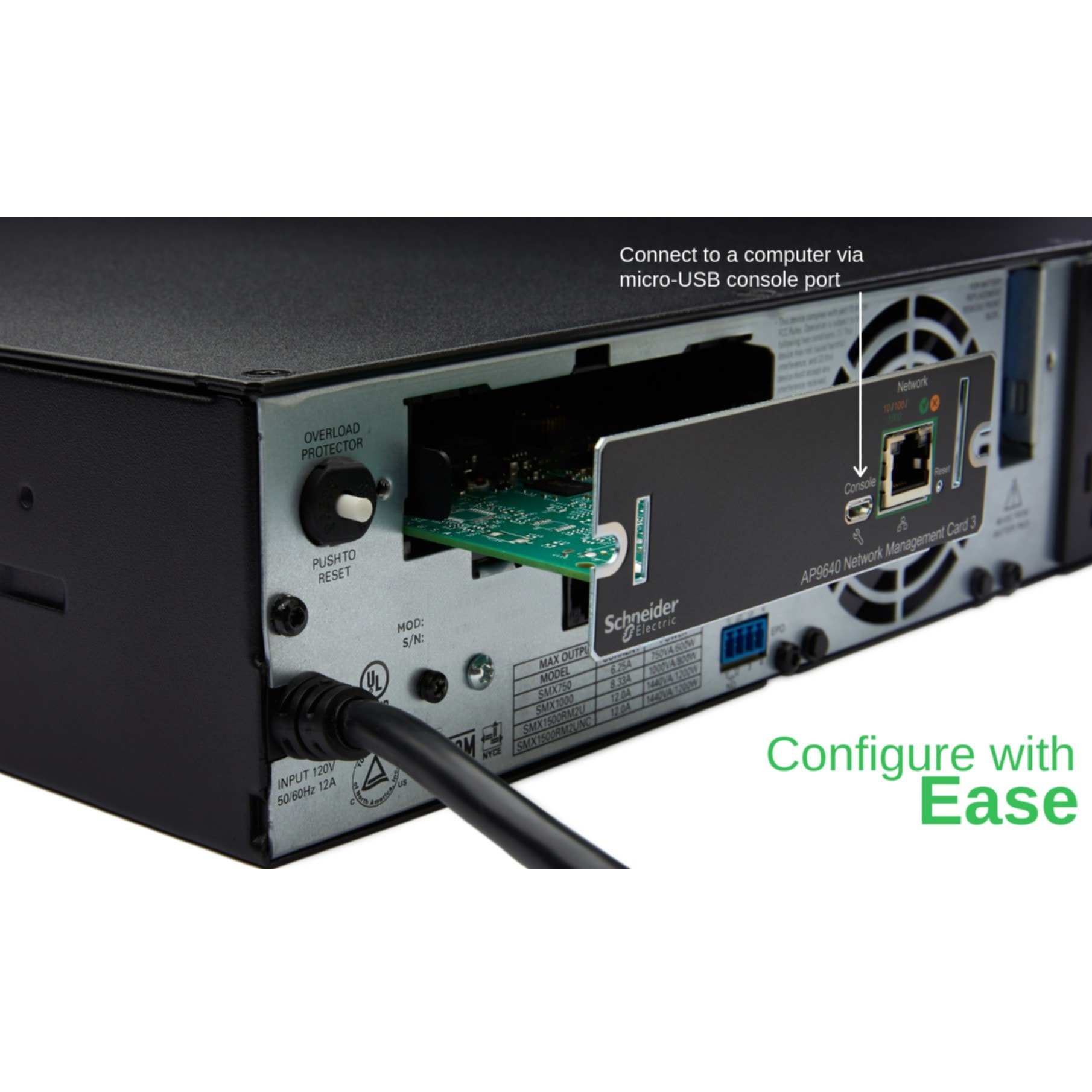 APC USV-Anlage »APC AP9640 Smart-UPS Netzwerkmanagementkarte«