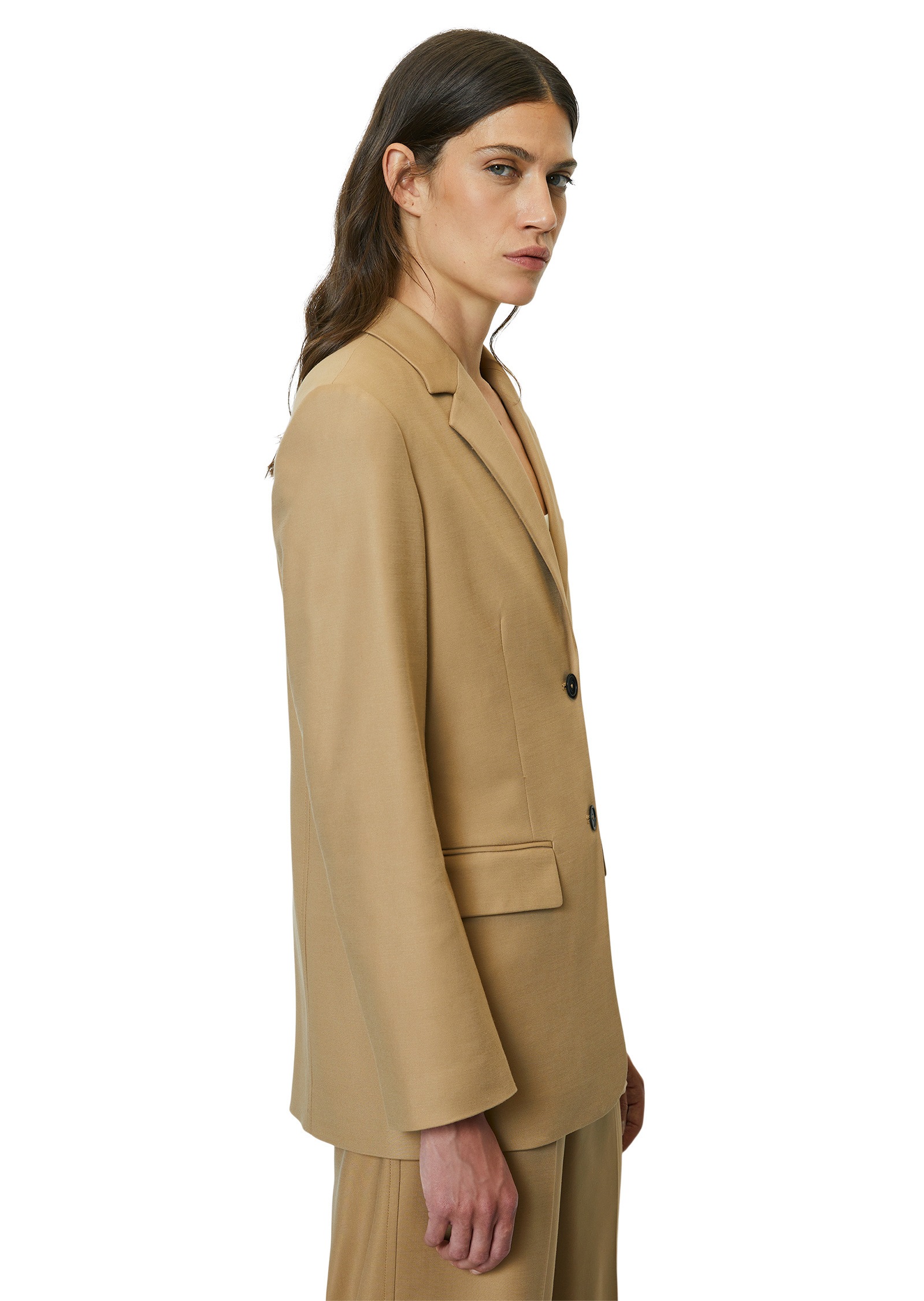 Marc O'Polo Longblazer »aus Organic-Cotton-Viskose-Stretch«