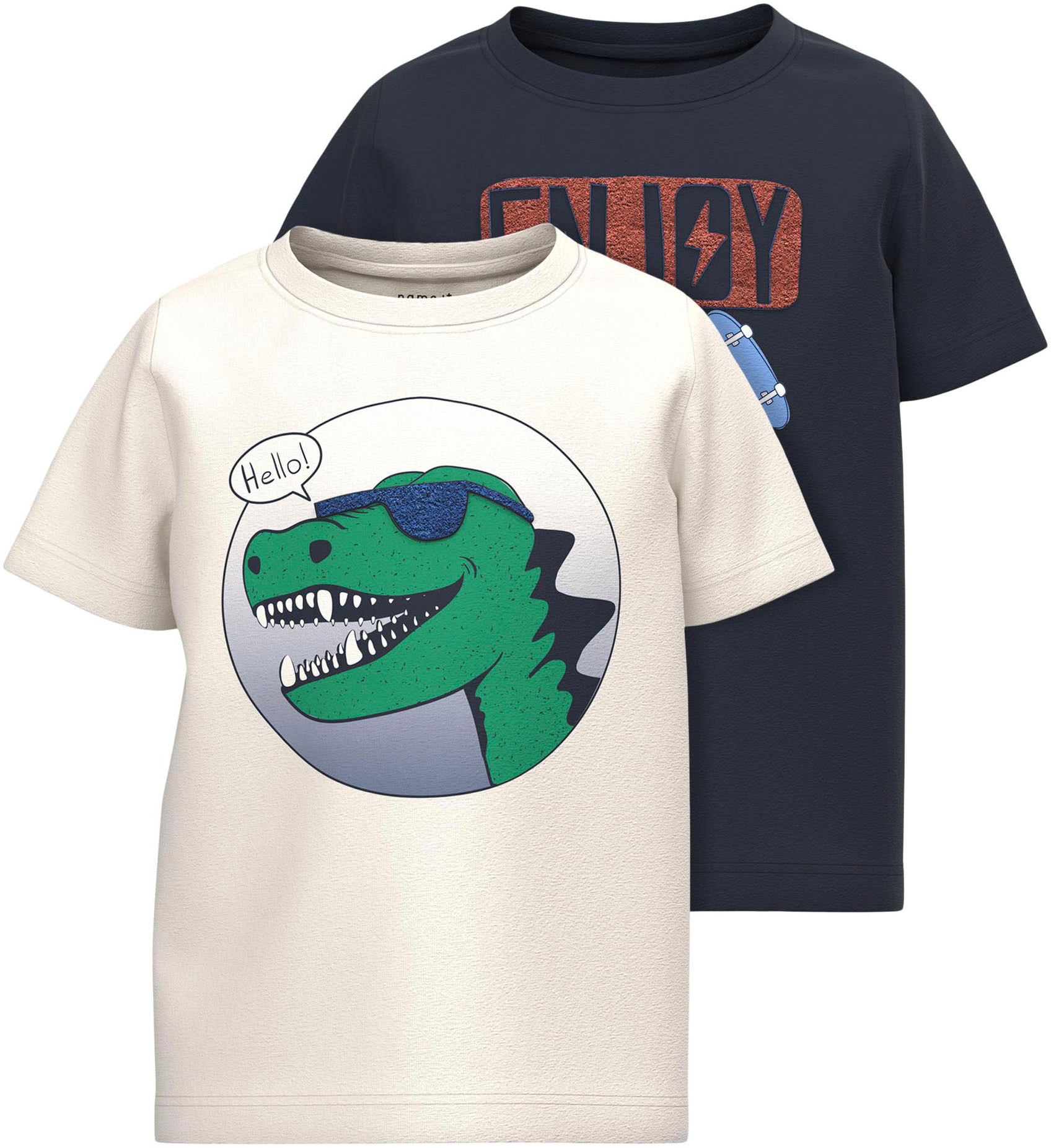 Name It T-Shirt »NMMHENNE SS TOP PB 2P«, (Packung, 2 tlg.) kaufen