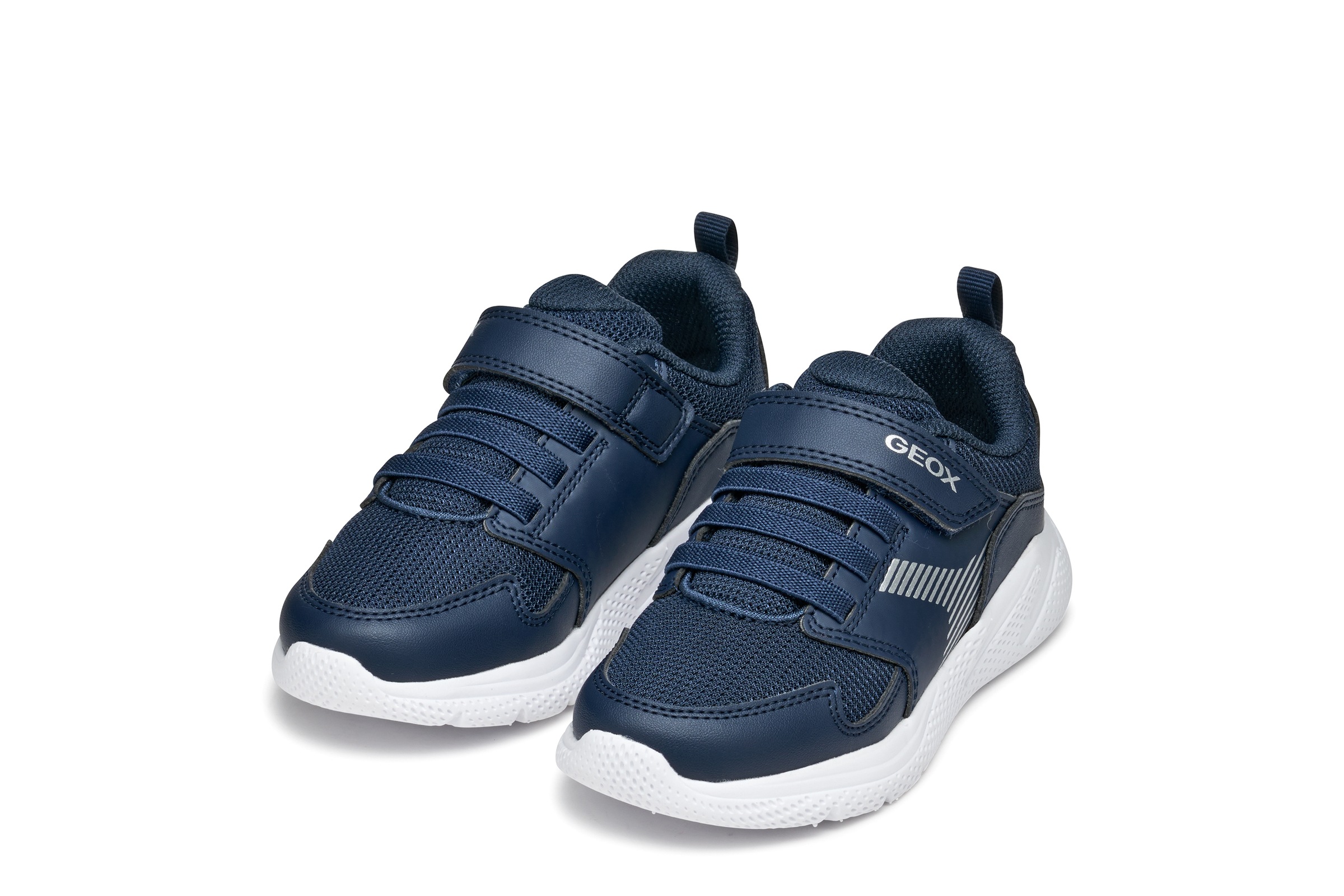 Geox Sneaker "J SPRINTYE BOY", Freizeitschuh, Klettschuh mit elastischen Sc günstig online kaufen