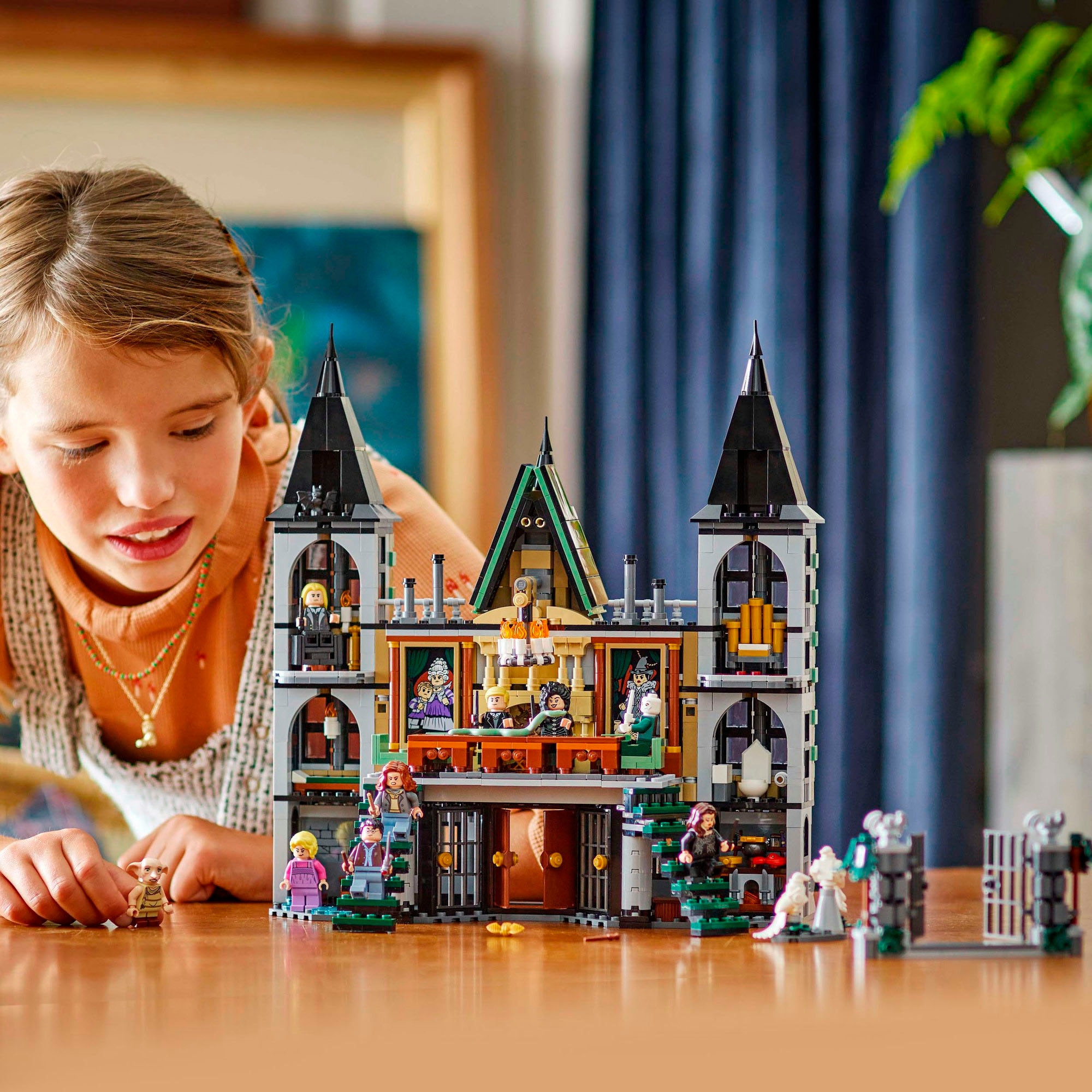 LEGO® Konstruktionsspielsteine »Landsitz der Familie Malfoy (76453), LEGO Harry Potter«, (1601 St.), Made in Europe