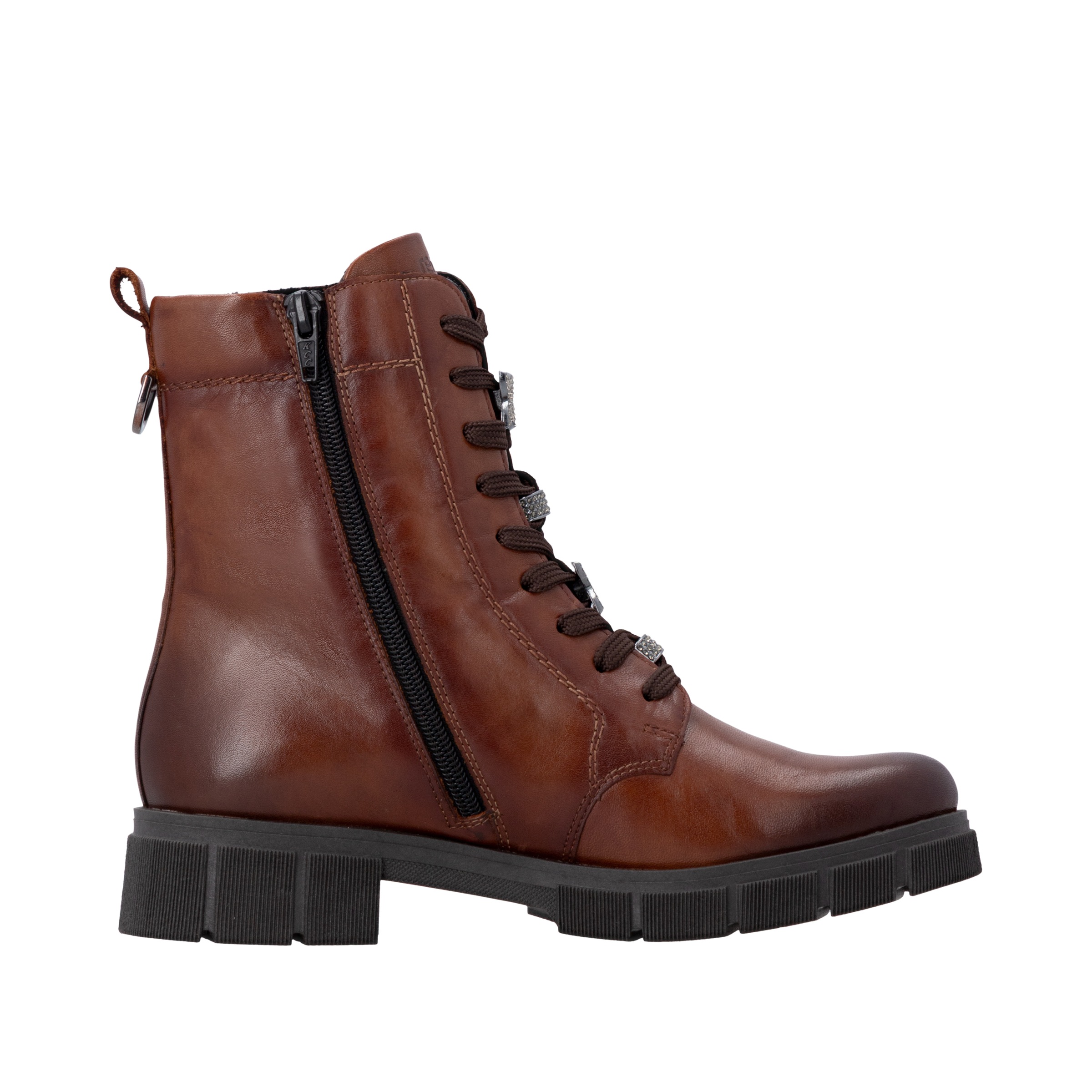 Remonte Schnürstiefelette  Schnürboots, Blockabsatz, mit wasserabweisender TEX-Membran