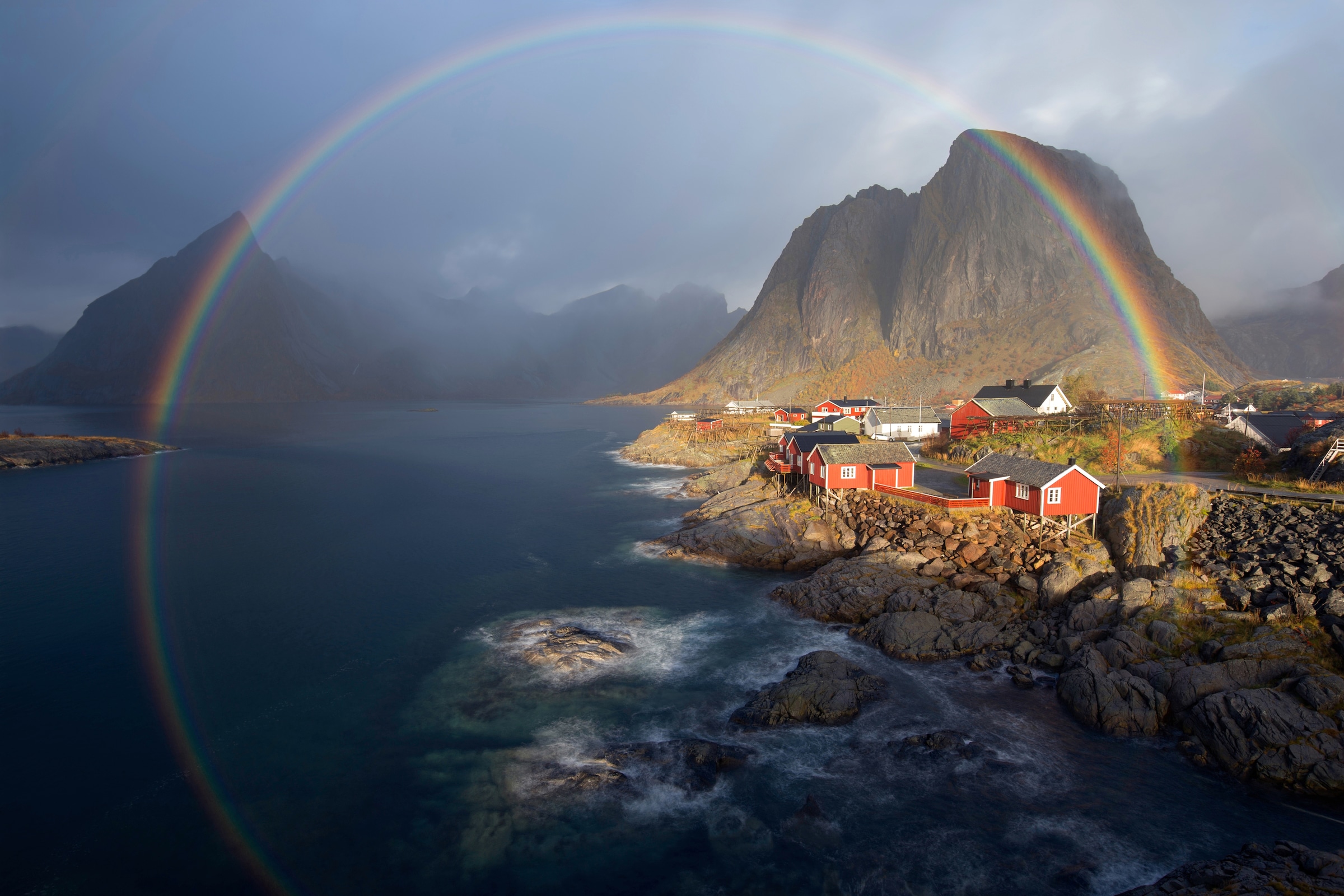 Papermoon Fototapete "Photo-Art NICOLAS SCHNEIDER, IM REGENBOGEN"