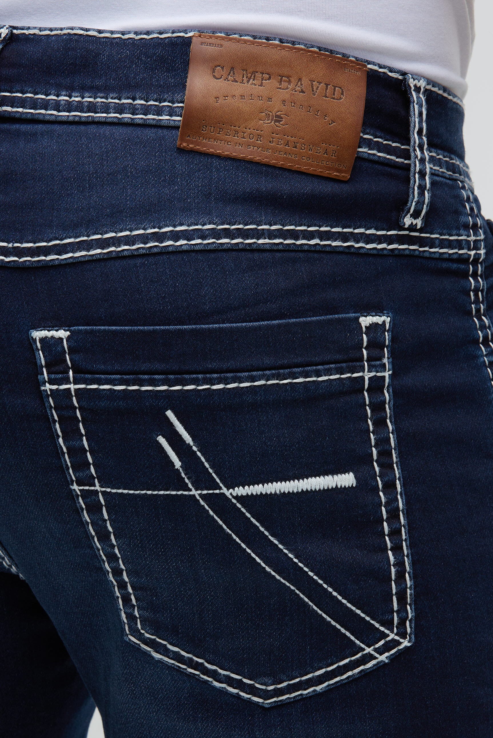 CAMP DAVID Regular-fit-Jeans, mit normaler Leibhöhe