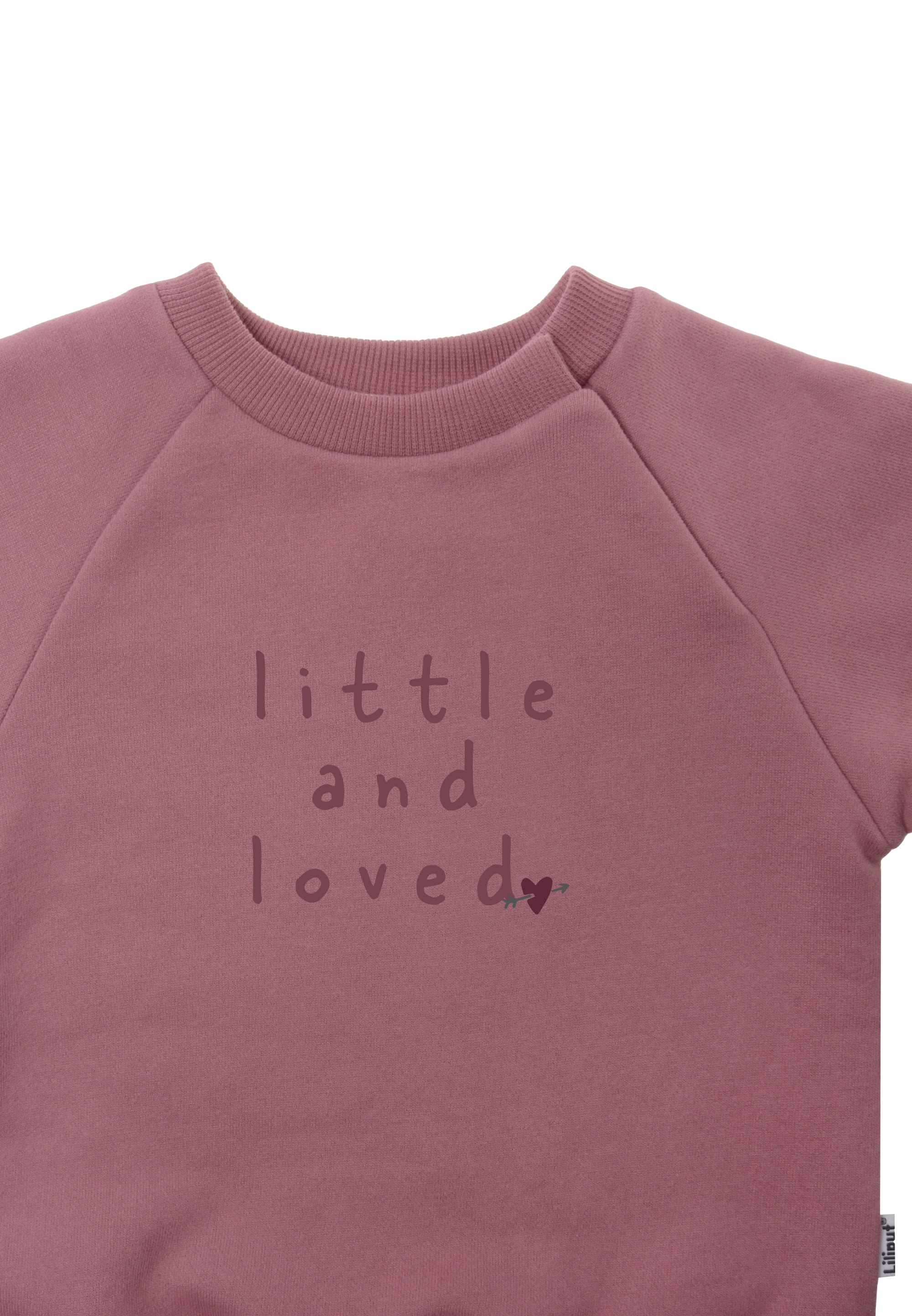 Liliput Sweatshirt »little and mit Material | ▷ BAUR bestellen aus weichem Baumwolle loved«