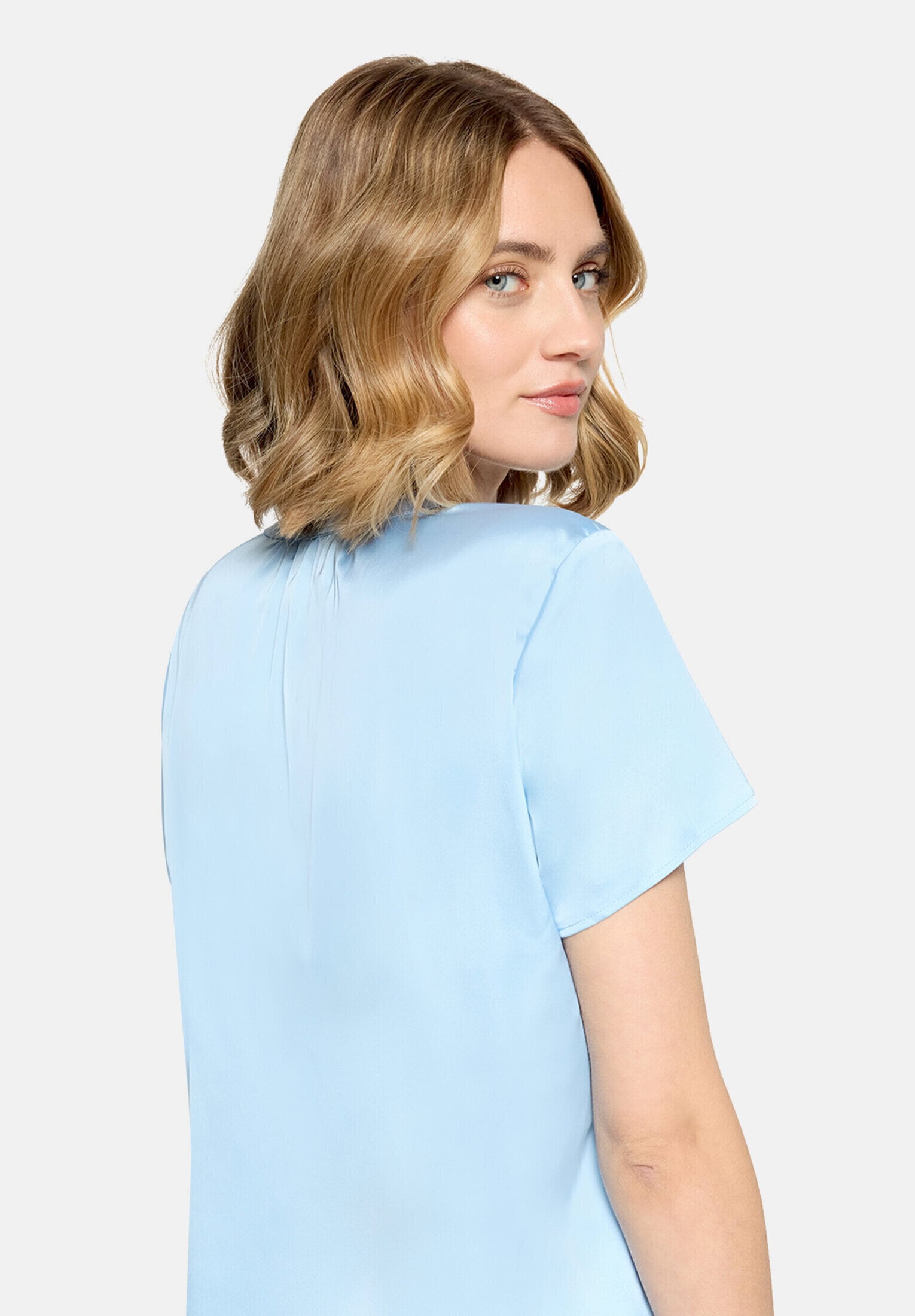 Betty Barclay Satinbluse »Damen kurzarm«