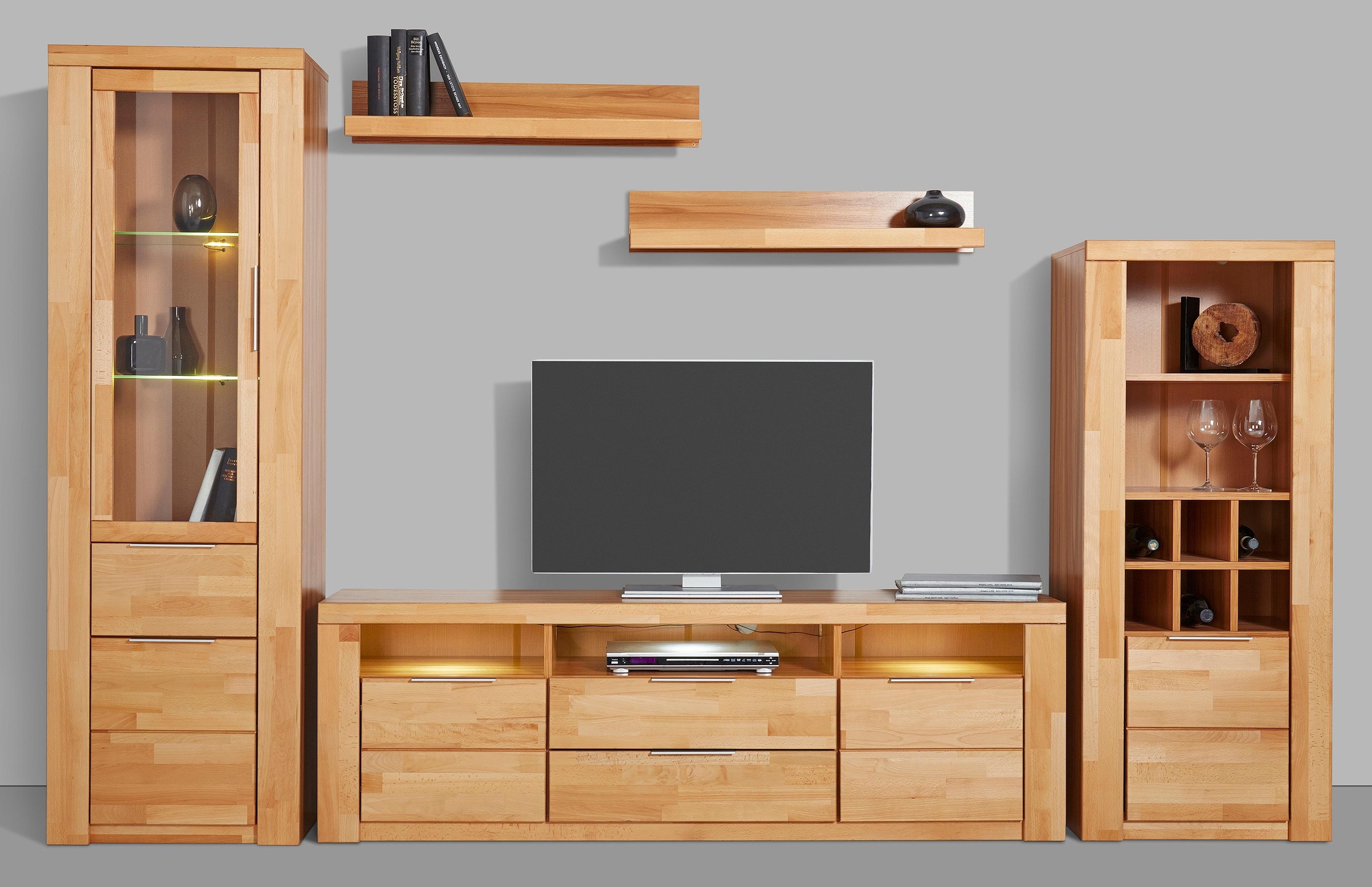 OTTO home Wohnwand "Zara" Set, 5 Stk. tlg. günstig online kaufen