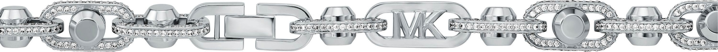 MICHAEL KORS Kette ohne Anhänger »Schmuck Geschenk Metall Halskette Premium Astor Link, MKJ8402CZ040«, mit Zirkonia (synth.)