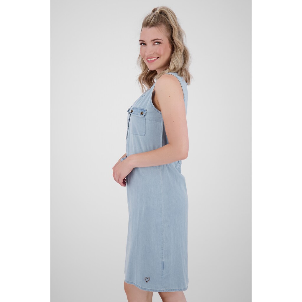 Alife & Kickin Sommerkleid »DorisAK DNM Dress Damen Sommerkleid, Jeanskleid, Kleid«