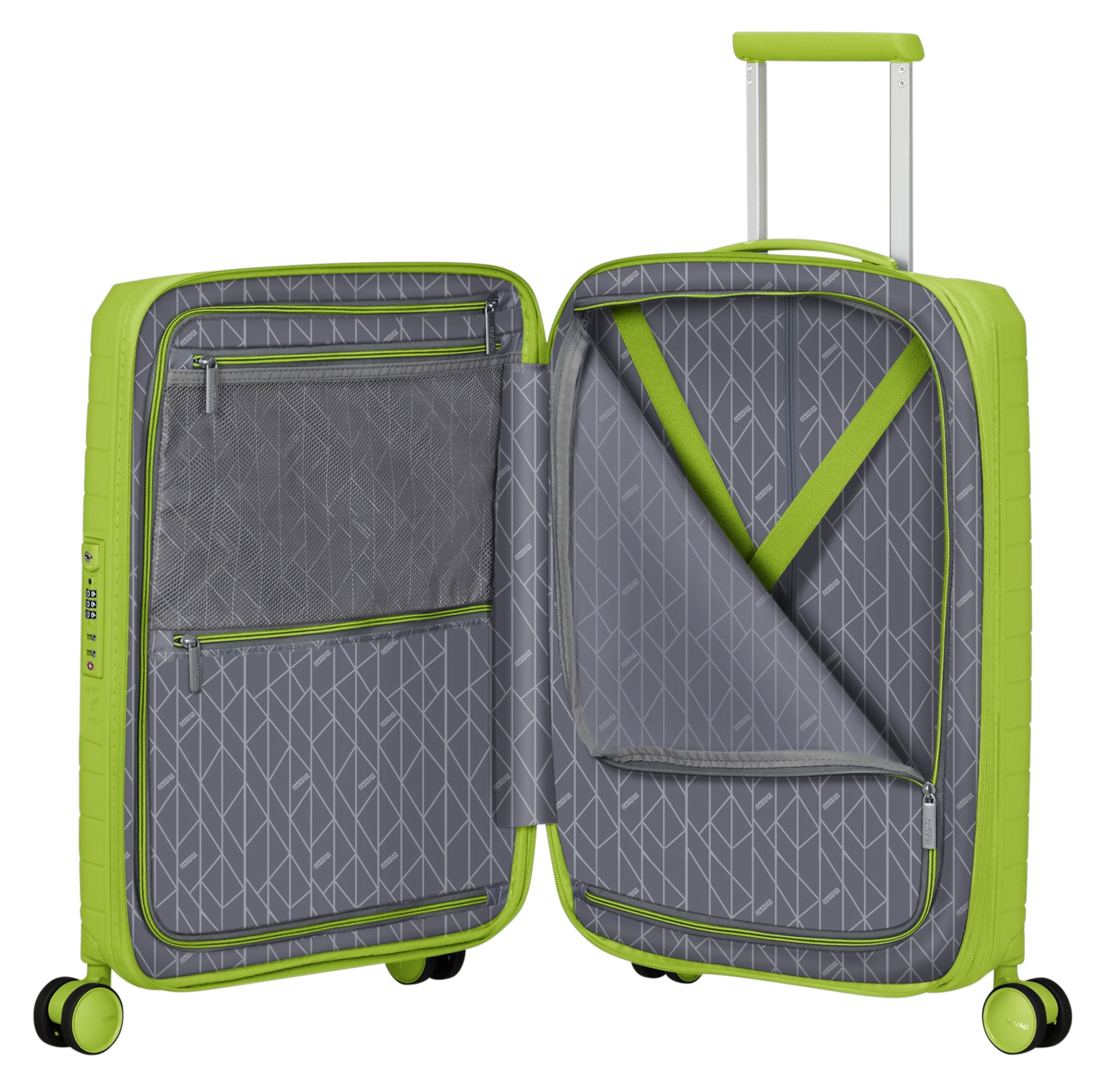 American Tourister® Hartschalen-Trolley »FASTFORWARD, verschiedene Größen und Farben«, 4 Rollen, Hartschalen-Koffer personalisierbar TSA-Schloss Volumenerweiterung