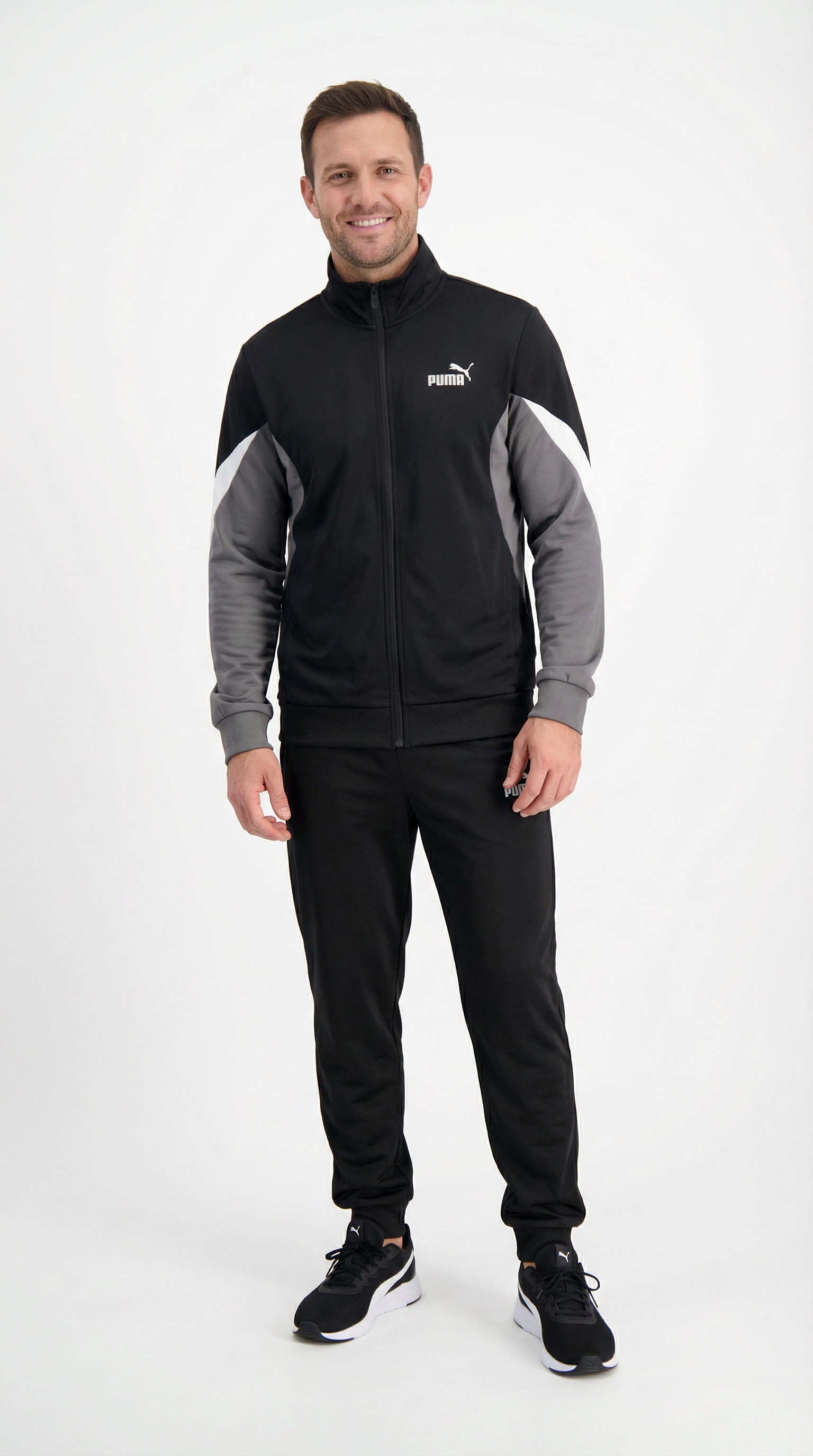 PUMA Trainingsanzug »ESS BLOCK POLY SUIT« 2 für entspannte Tage, für vielseitige Aktivitäten