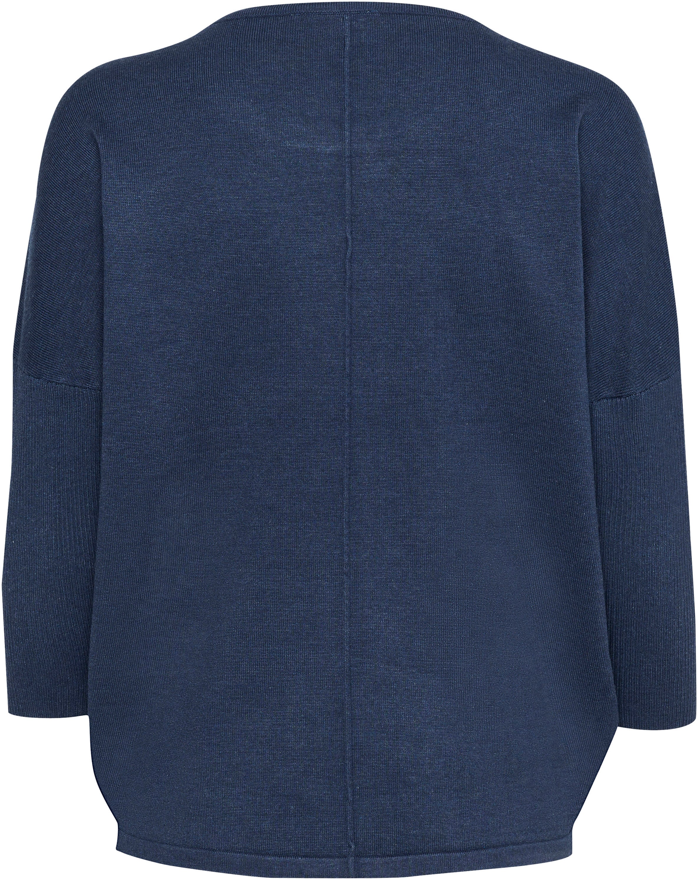 Saint Tropez Rundhalspullover »A2561, MilaSZ R-Neck«