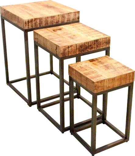 Paroli Beistelltisch 3 Stk. tlg. günstig online kaufen