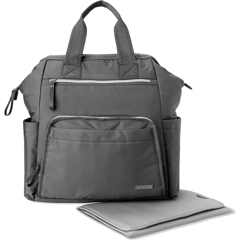 Skip Hop Wickelrucksack »Mainframe, charcoal«