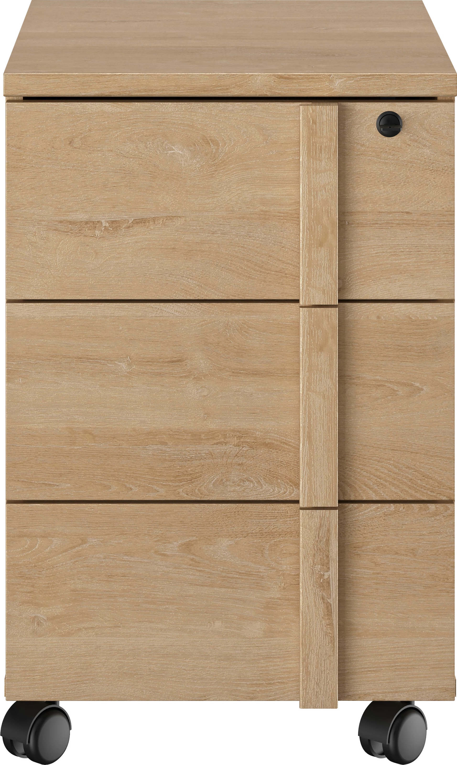 Gami Rollcontainer "Faro" 1 tlg. abschließbar, moderner Industrial Look günstig online kaufen