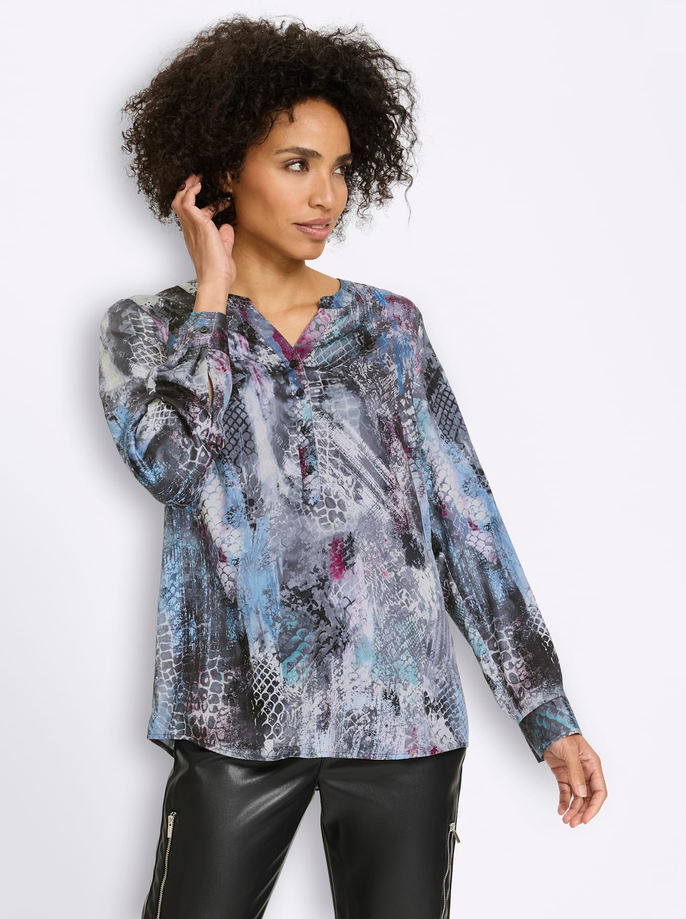 heine Druckbluse